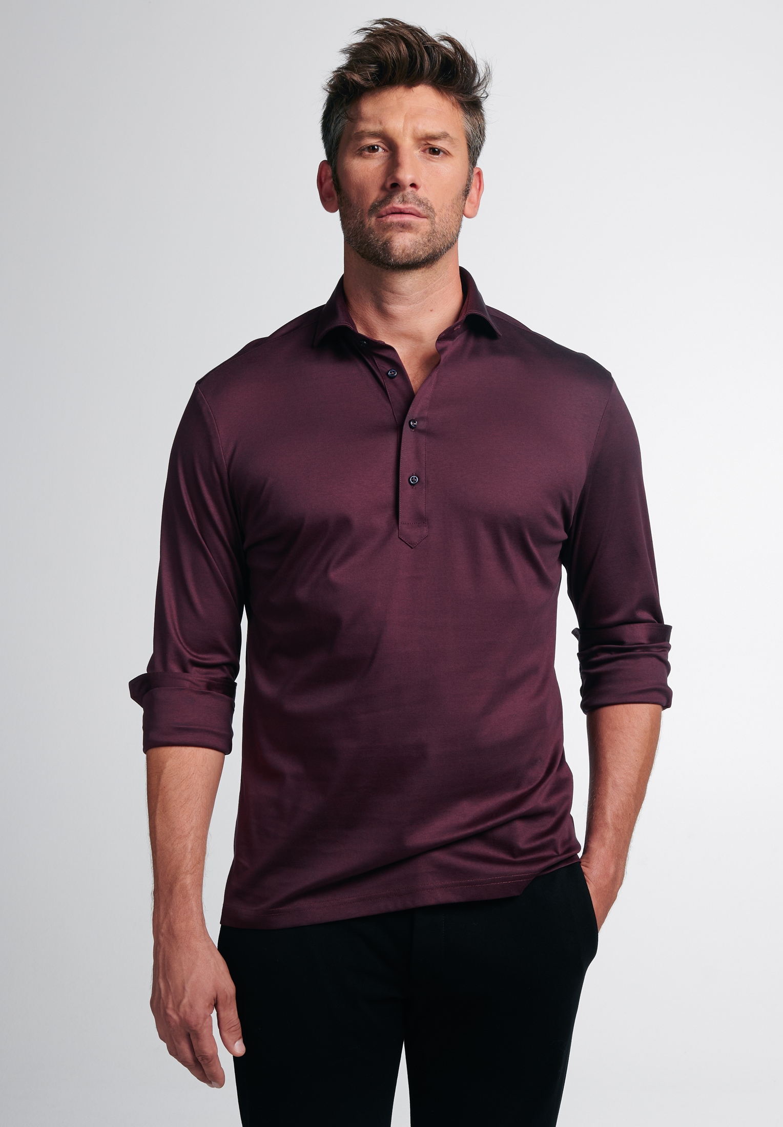 Eterna Langarmhemd "MODERN FIT", NON IRON (bügelfrei) günstig online kaufen