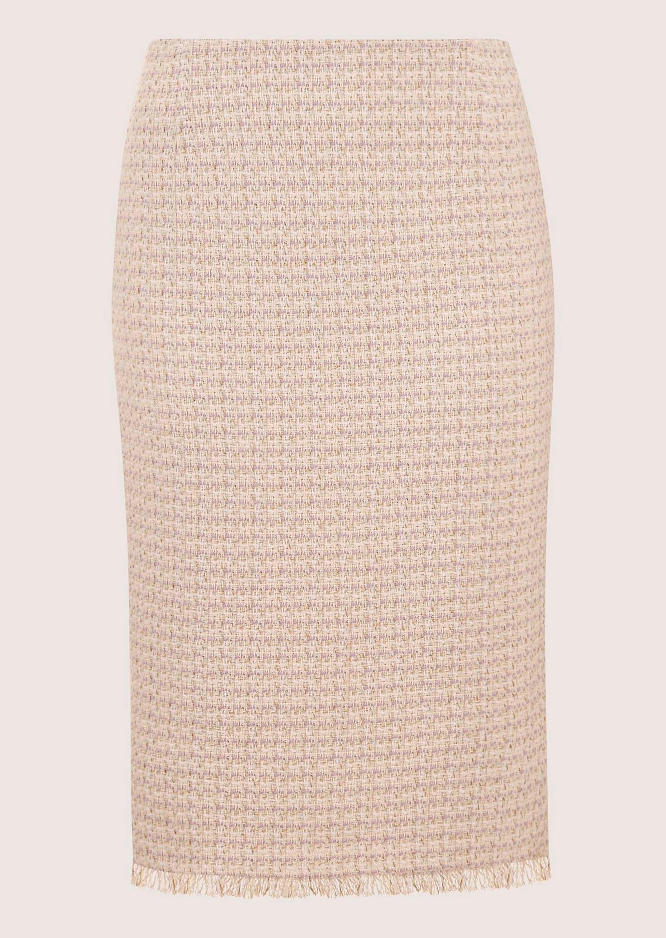 MADELEINE Bleistiftrock "Rock Schlanker Rock mit Fransen-Akzent" günstig online kaufen