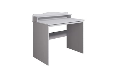 Schreibtisch »Lesve«, aus massiver Kiefer, mit Schreibtischaufsatz