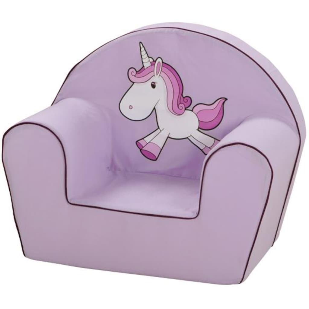 Knorrtoys® Sessel »UMA. Das Einhorn, lila«, für Kinder; Made in Europe