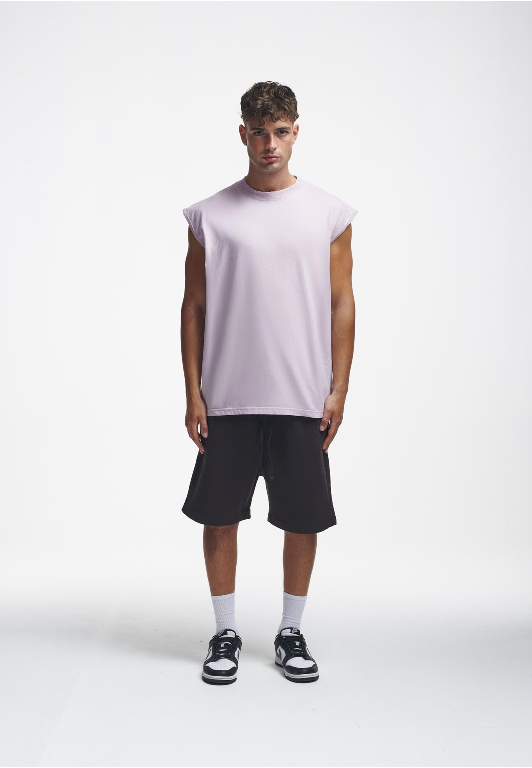 2Y Studios Tanktop »2Y Studios Herren 2Y Globus Oversize Sleeveless Shirt«, (1 tlg.)
