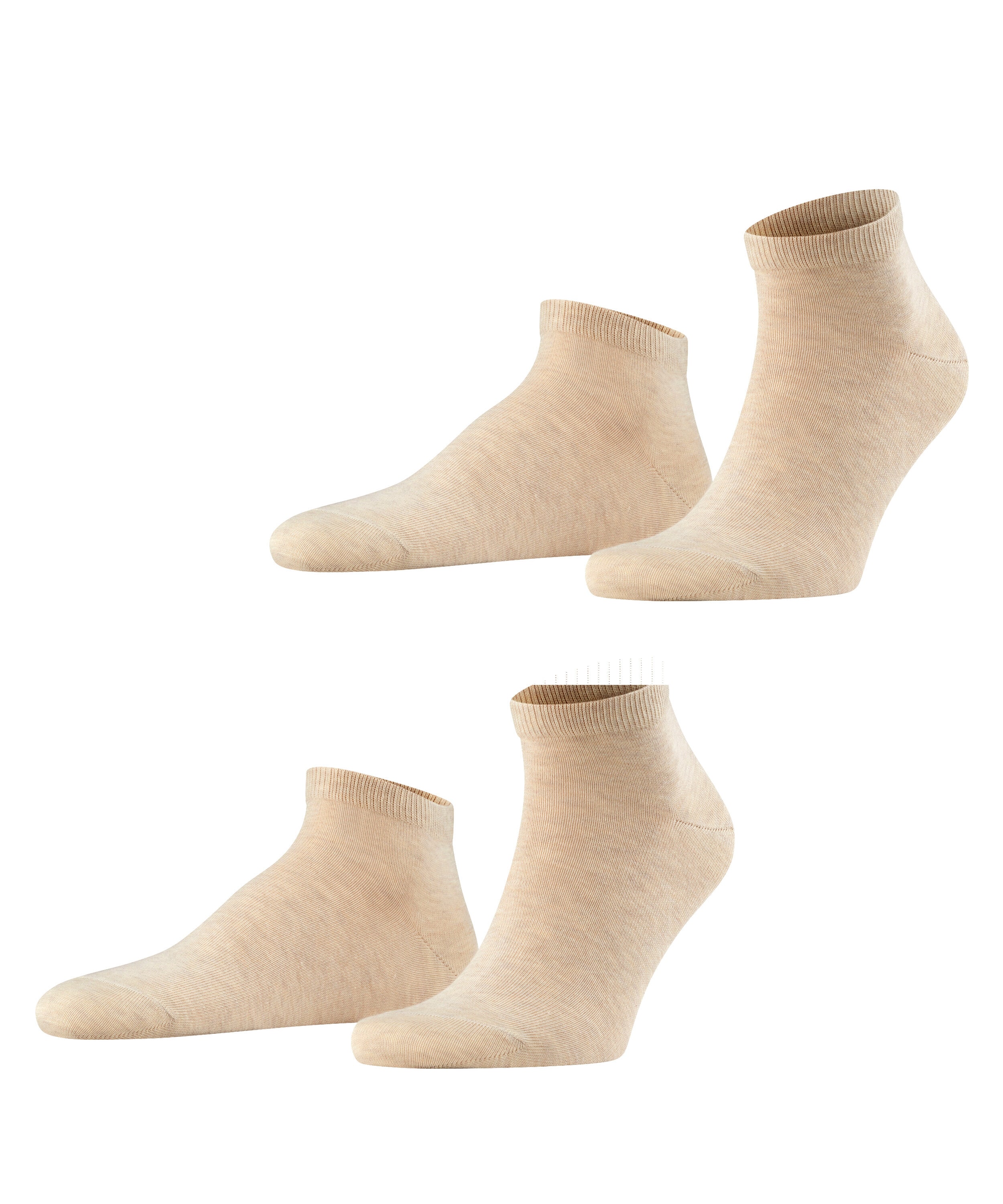 FALKE Sneakersocken "Happy 2-Pack" 2 Paar tlg.