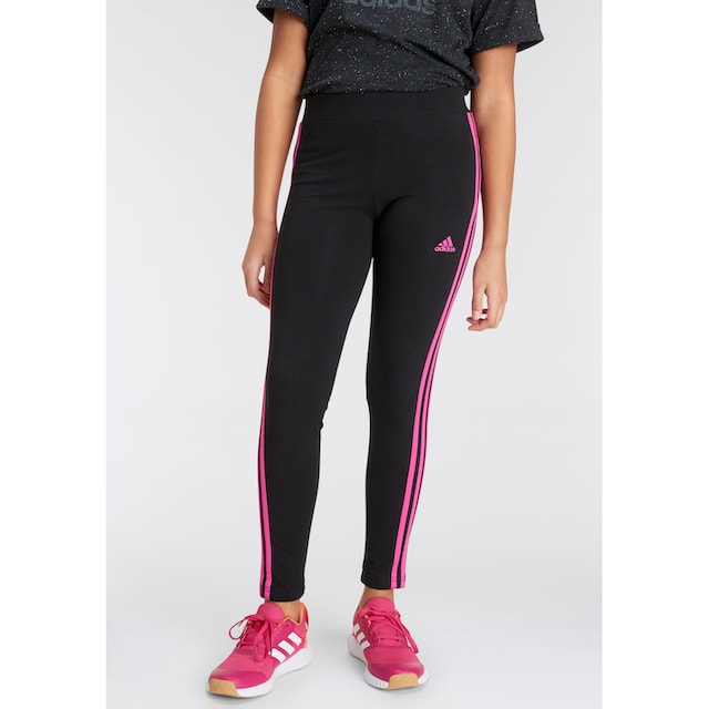 adidas Sportswear Leggings »ESSENTIALS 3-STREIFEN COTTON«, (1 tlg.)  bestellen | BAUR