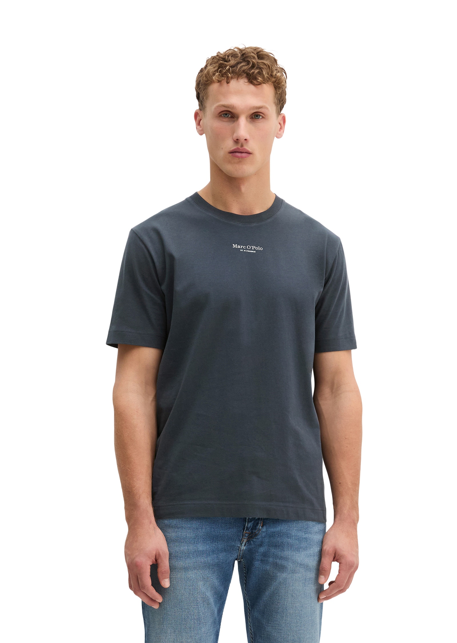 Marc OPolo T-Shirt "aus reiner Bio-Baumwolle" günstig online kaufen