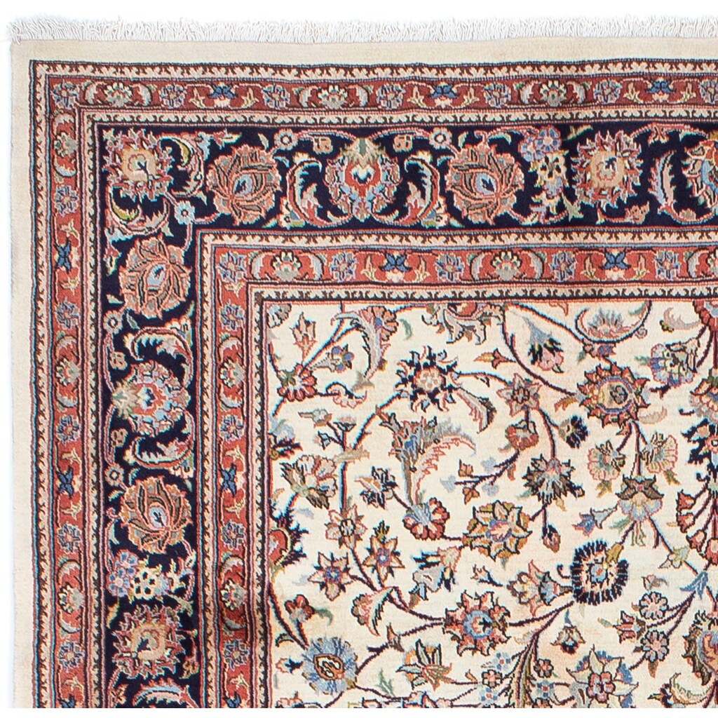 Wohnen Teppiche morgenland Wollteppich »Maschad Blumenmuster Beige 290 x 200 cm«, rechteckig, 1 mm Höhe, Unikat mit Zertifikat b Wohnen Teppiche morgenland Wollteppich »Maschad Blumenmuster Beige 290 x 200 cm«, rechteckig, 1 mm Höhe, Unikat mit Zertifikat b