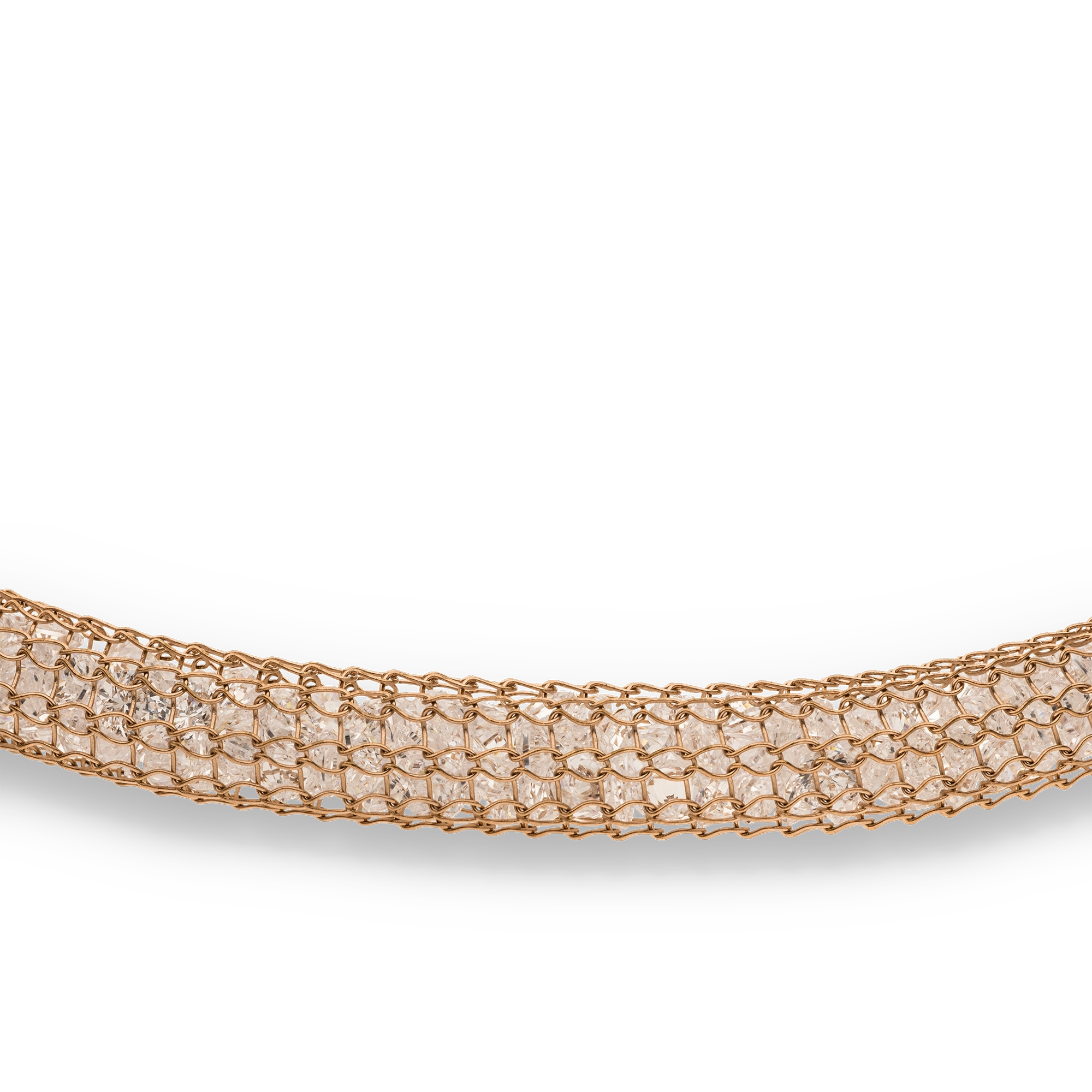 s.Oliver Armband »Schmuck Geschenk Edelstahl Sparkle Mesh« mit Zirkonia (synth.)
