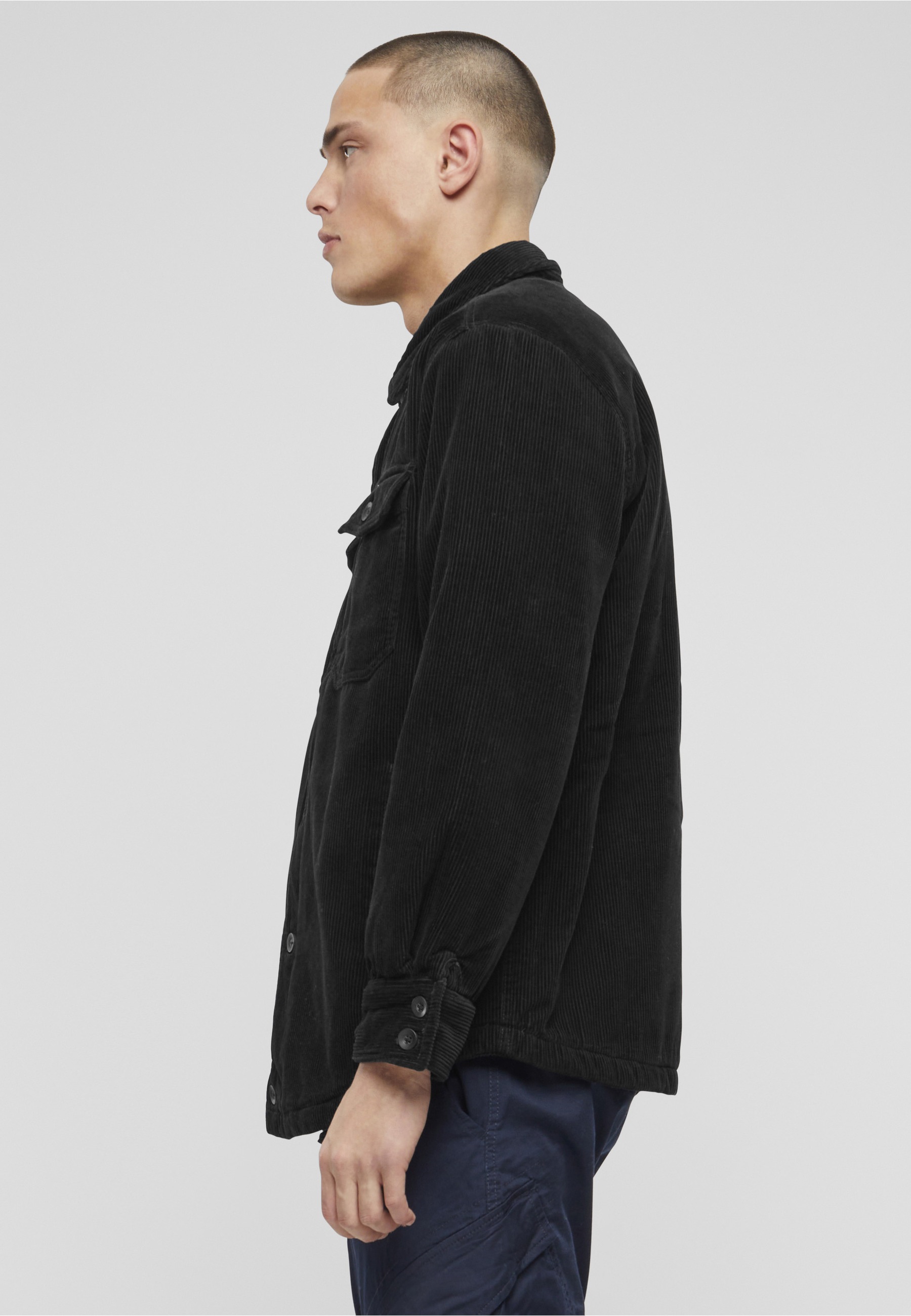 Brandit Anorak »Brandit Herren Corduroy Jacket« 1 Stk. tlg. ohne Kapuze