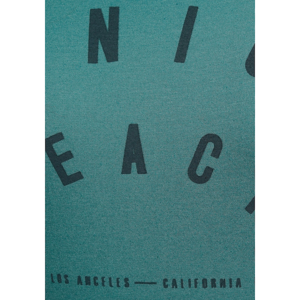Venice Beach T-Shirt, (Packung, 2 tlg.)