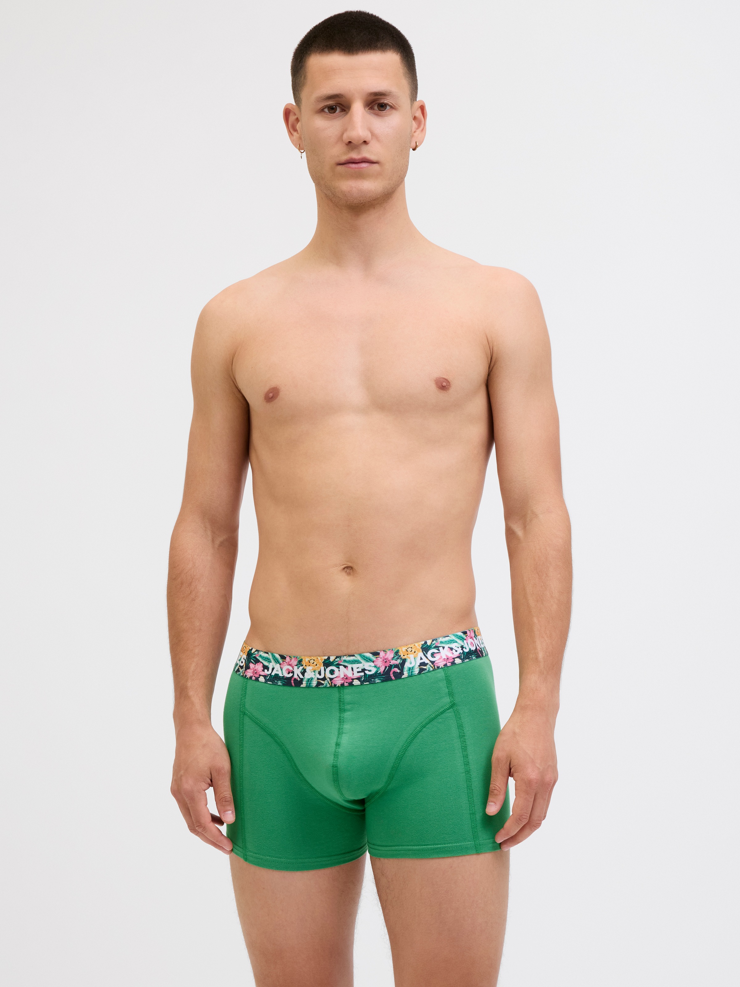 Thumbnail - Jack & Jones Trunk "JACFRED FLAMINGO TRUNKS 3 PACK SN" Packung, 3 Stk. tlg.