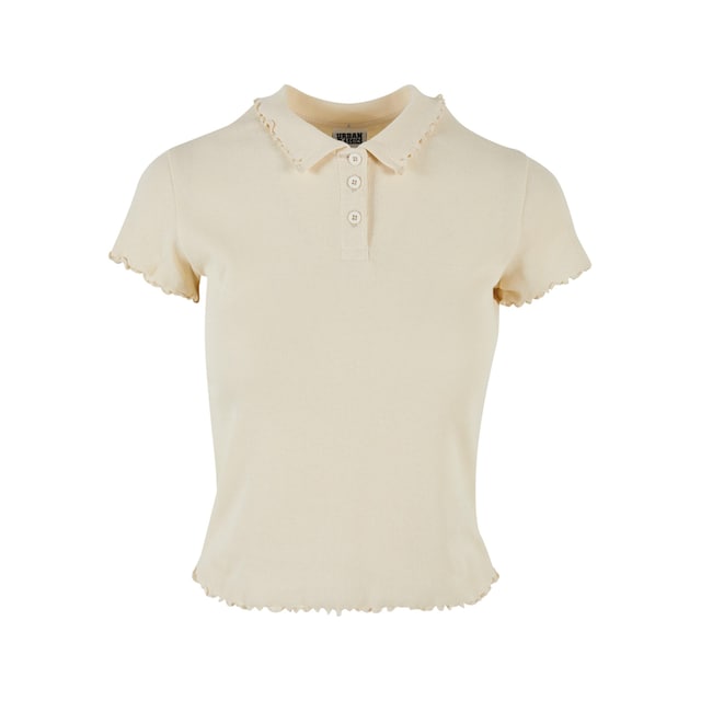 URBAN CLASSICS Strandshirt »Damen Ladies Rib Polo Tee«, (1 tlg.) für  bestellen | BAUR