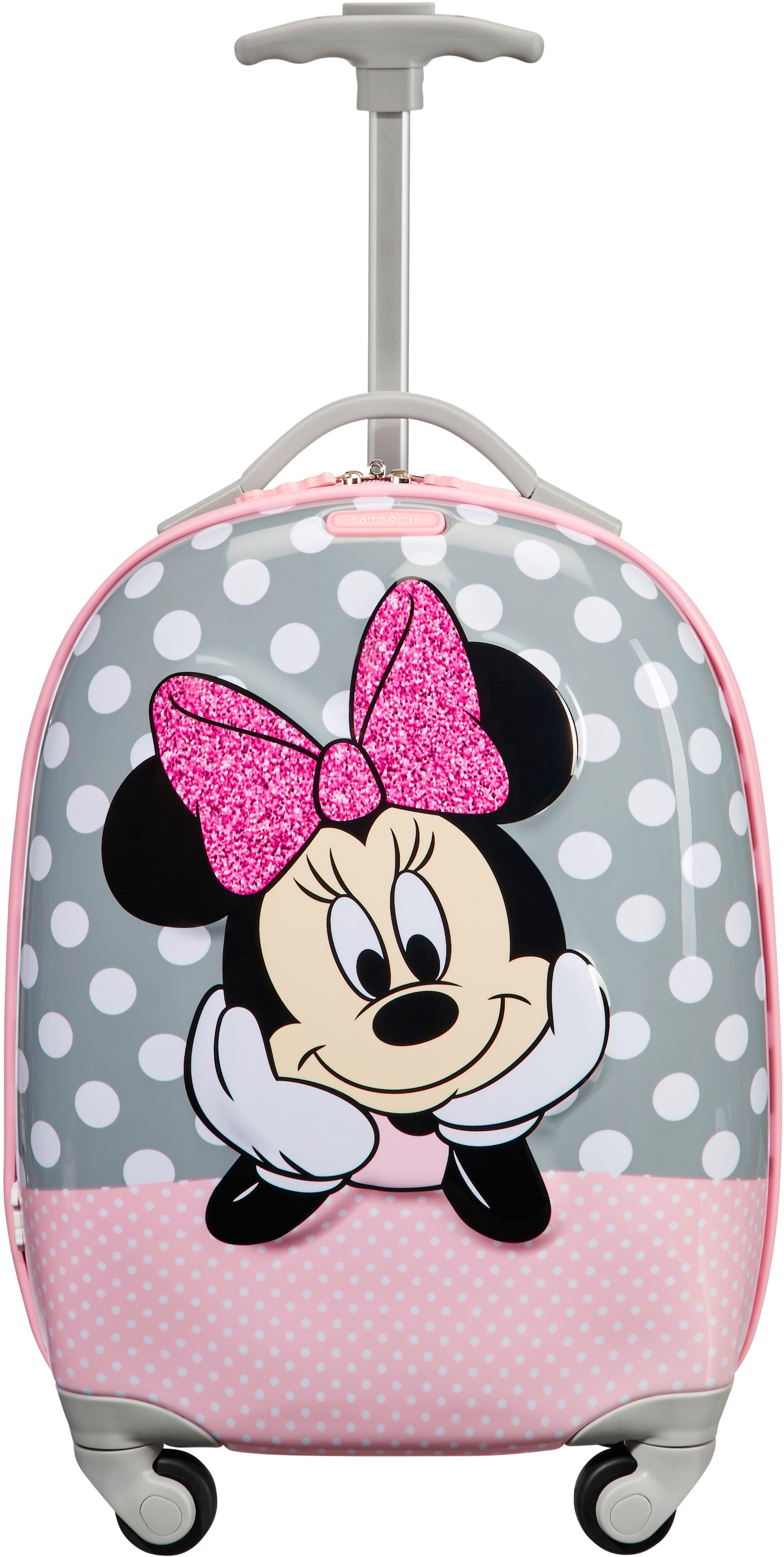 Samsonite Kinderkoffer »Disney Ultimate 2.0, 46 cm, Minnie Glitter«, Kinder Reisegepäck Handgepäck-Koffer