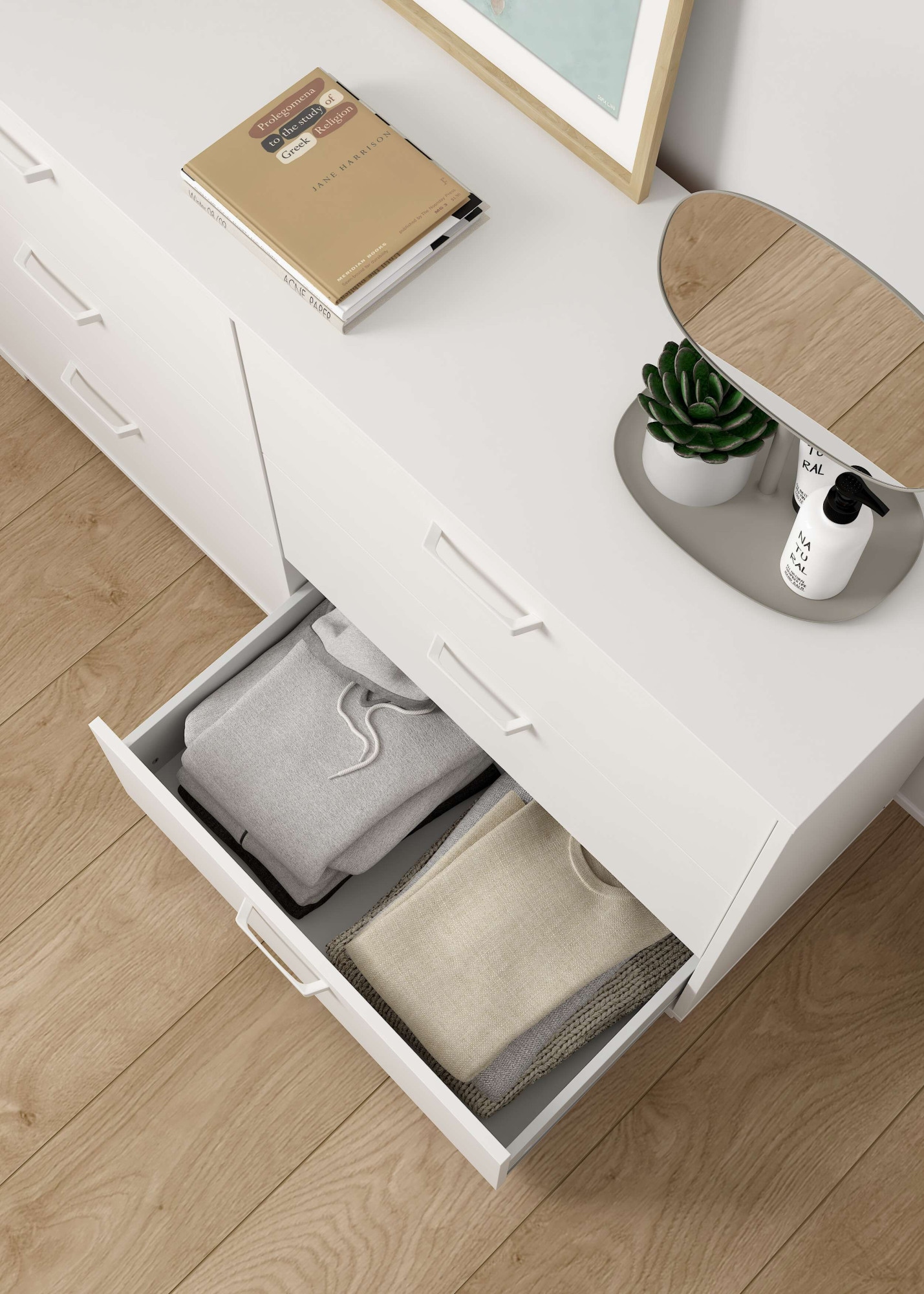Home affaire Sideboard »Sofia« minimalistisches, modernes Design, Breite 70,2 cm