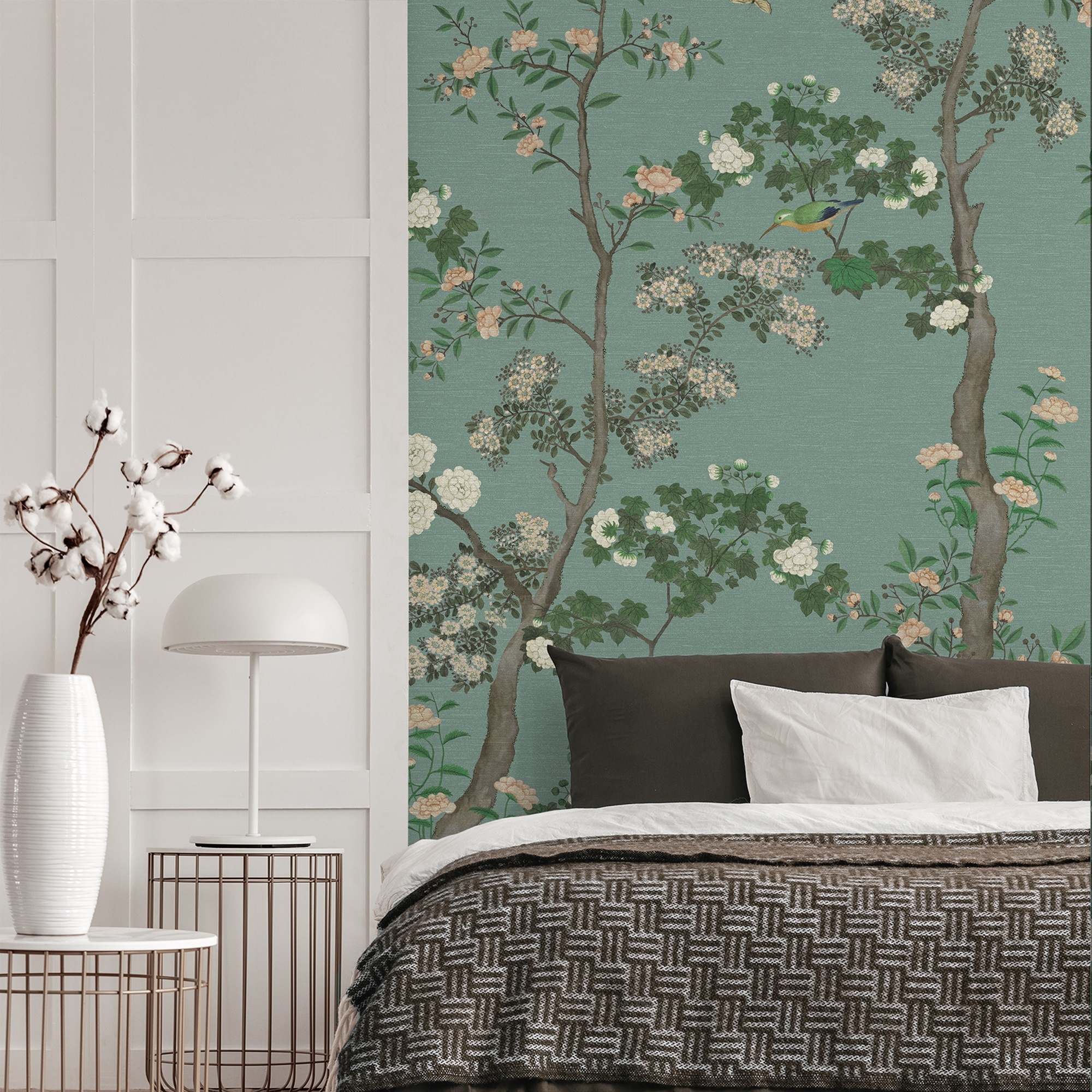 Art for the home Fototapete »Rachelle Sage« geblümt glatt Design Tapeten