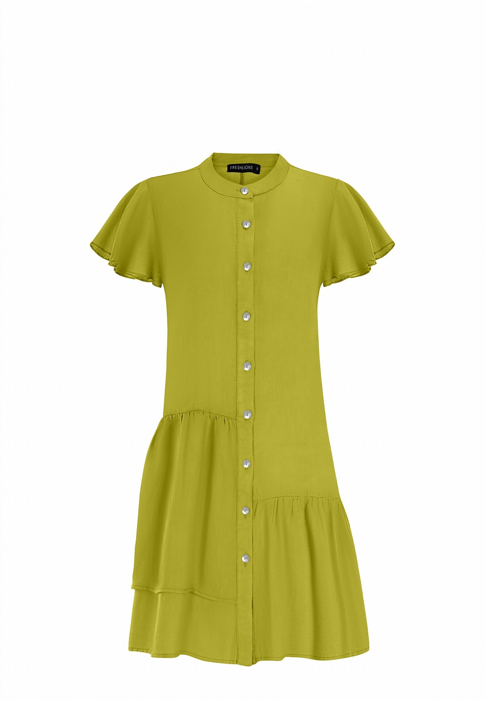 freshlions Jerseykleid »Jolin«, mit zarten Volantärmeln