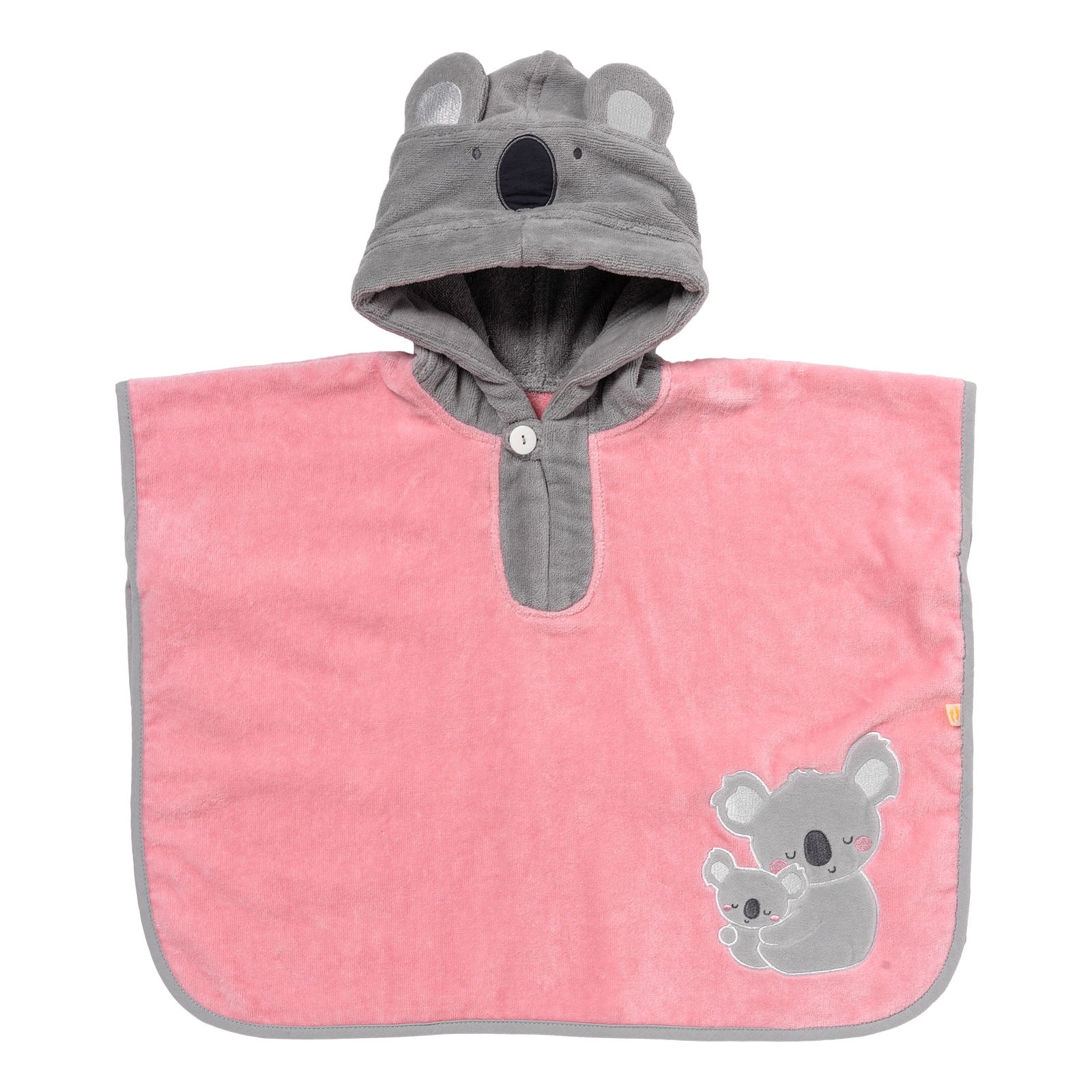 Kinderbademantel SCHLUMMERSACK, rosa, Obermaterial: 100% Baumwolle CO., Hausmäntel, "Ponchos"