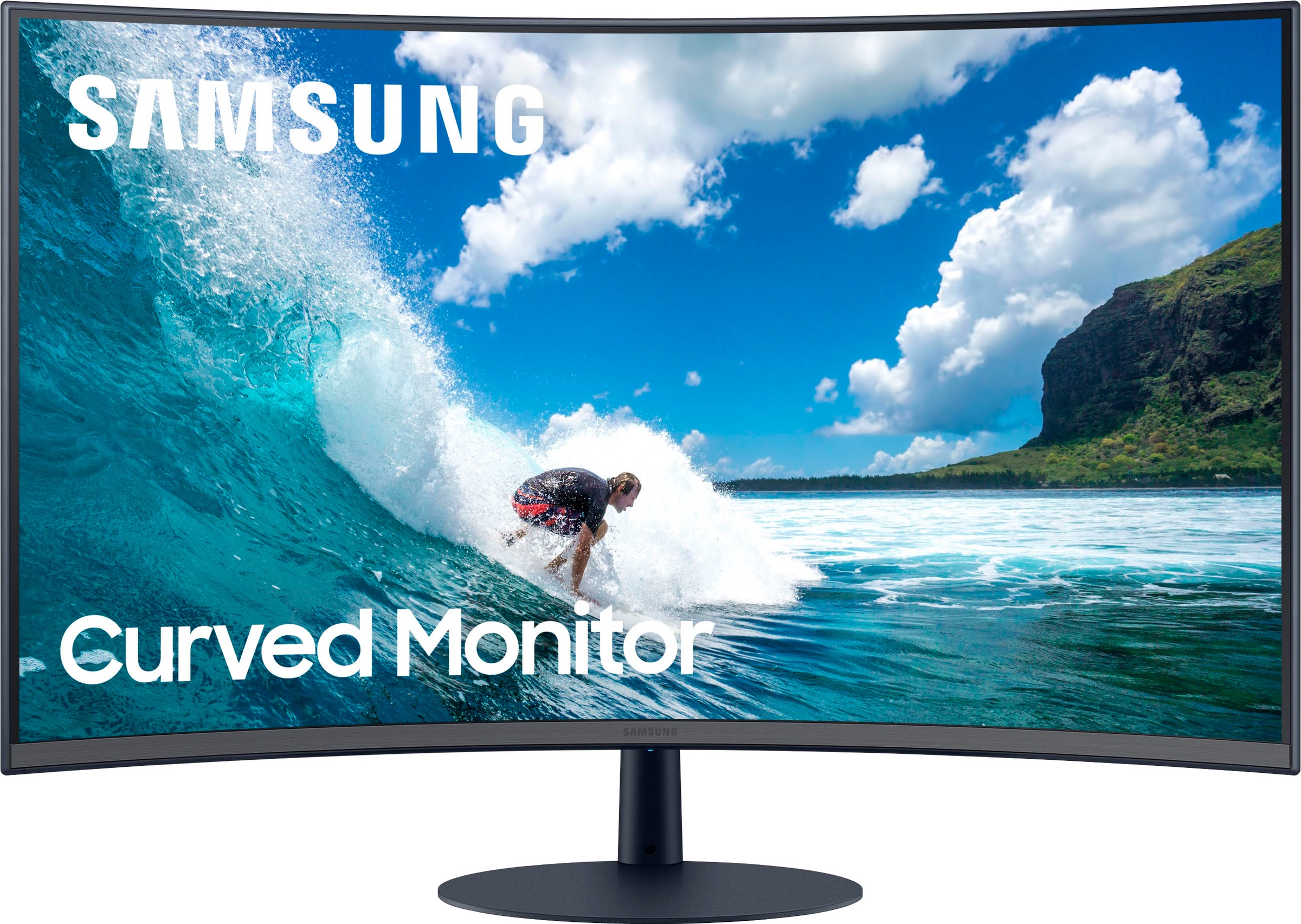 Samsung Curved-Gaming-LED-Monitor »C32T550FDR«, 80 cm/32 Zoll, 1920 x 1080 px, Full HD, 4 ms Reaktionszeit, 75 Hz