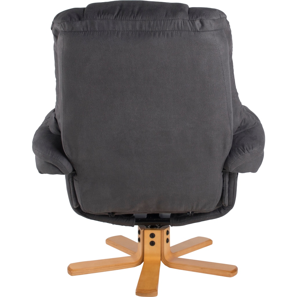 Duo Collection Relaxsessel, 360° drehbar, inkl. Hocker