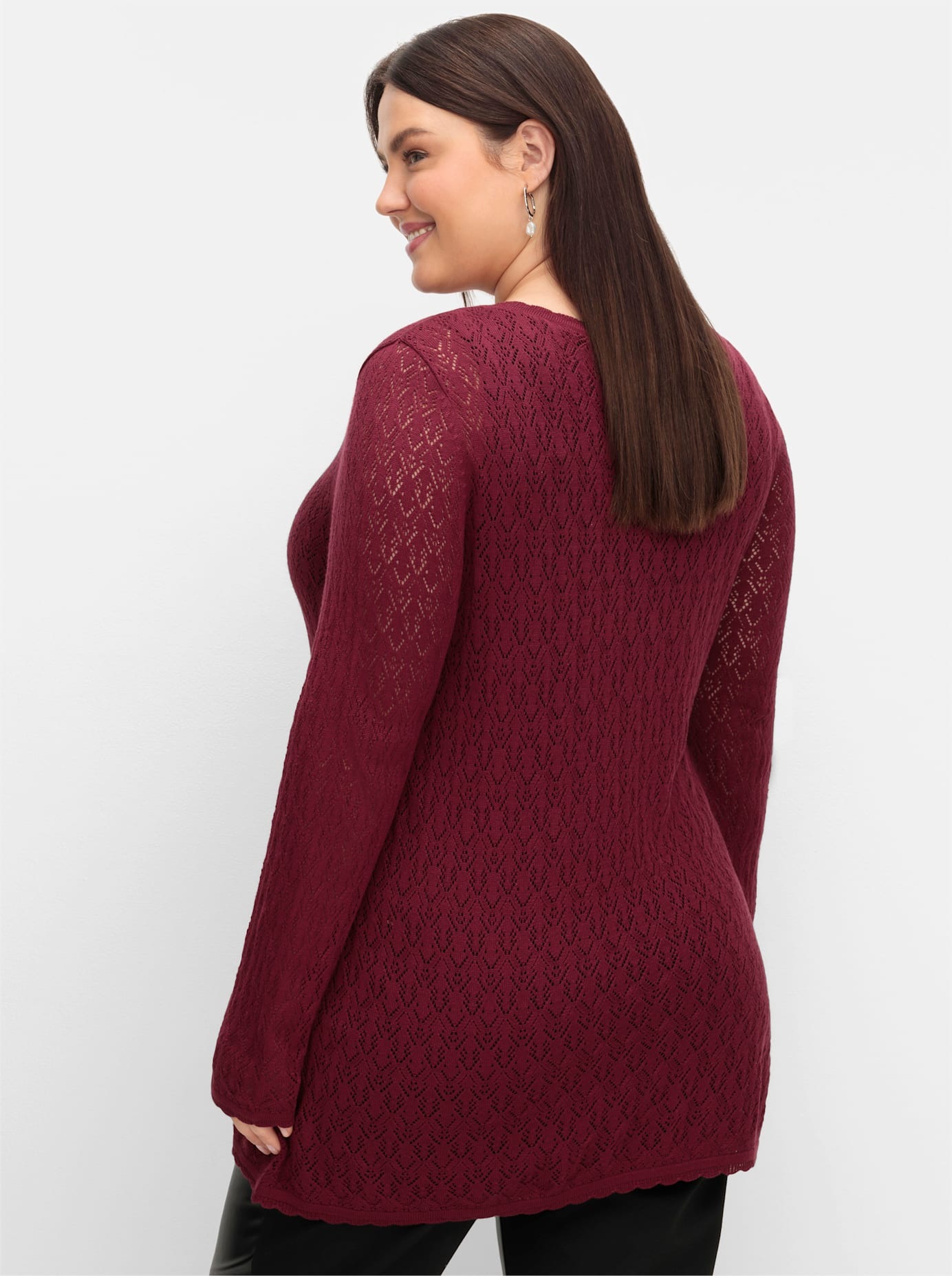 Thumbnail - Sheego Strickpullover "V-Ausschnitt-Pullover"