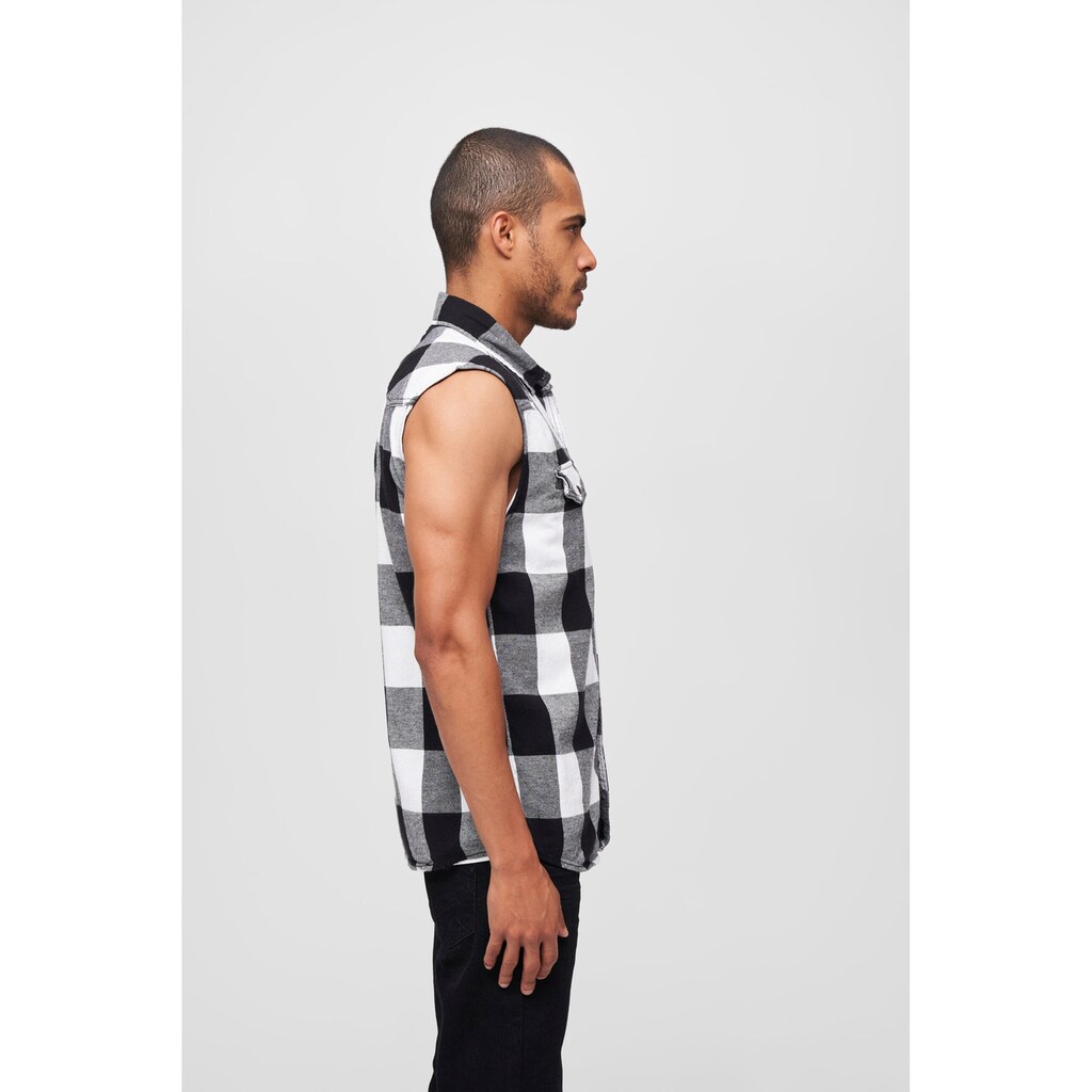 Brandit Jerseyweste »Brandit Herren Checkshirt Sleeveless«, (1 tlg.)