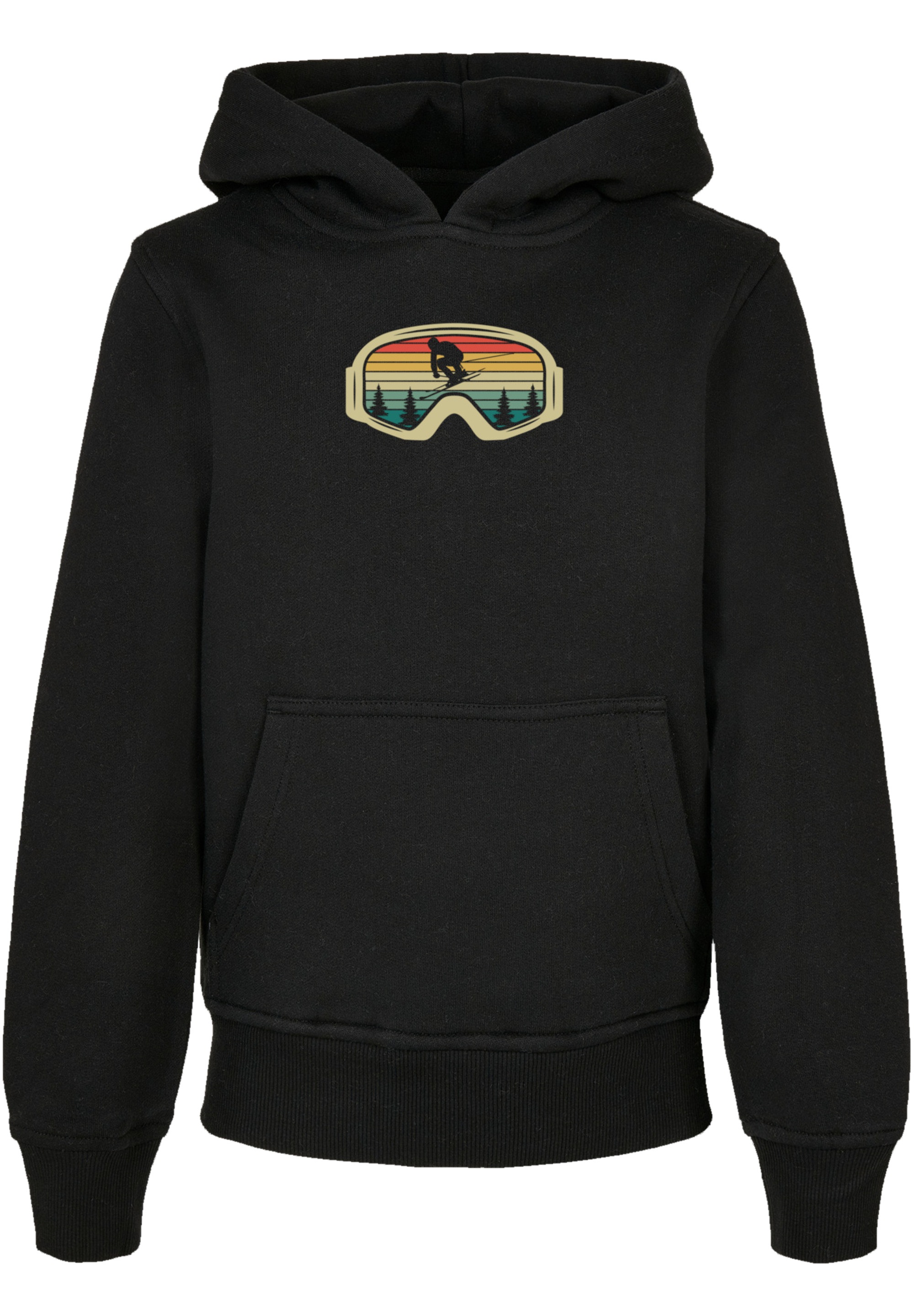 F4NT4STIC Kapuzenpullover »Retro Skibrille Wintersport«, Premium Qualität