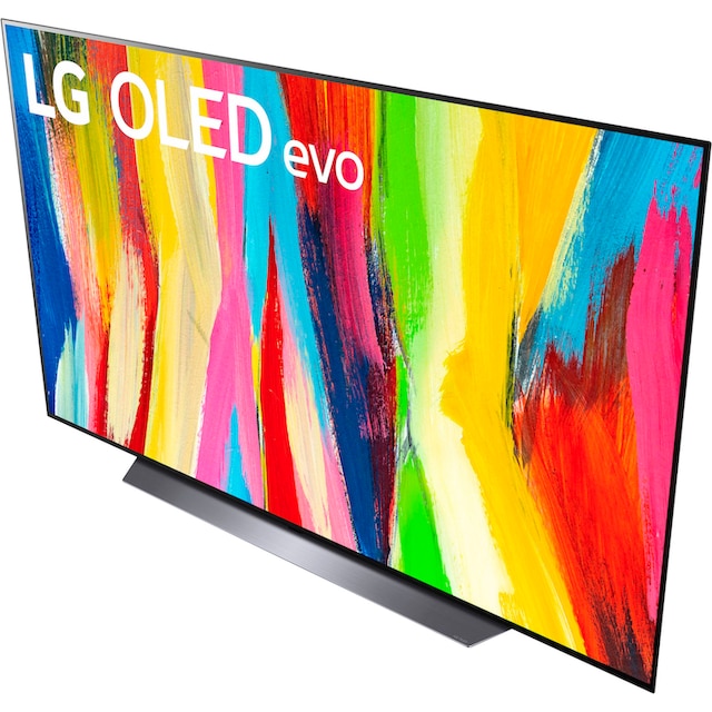 LG OLED-Fernseher »OLED83C27LA«, 210 cm/83 Zoll, 4K Ultra HD, Smart-TV, OLED  evo-bis zu 120Hz-α9 Gen5 4K AI-Prozessor-Dolby Vision & Atmos-Twin Triple  Tuner | BAUR