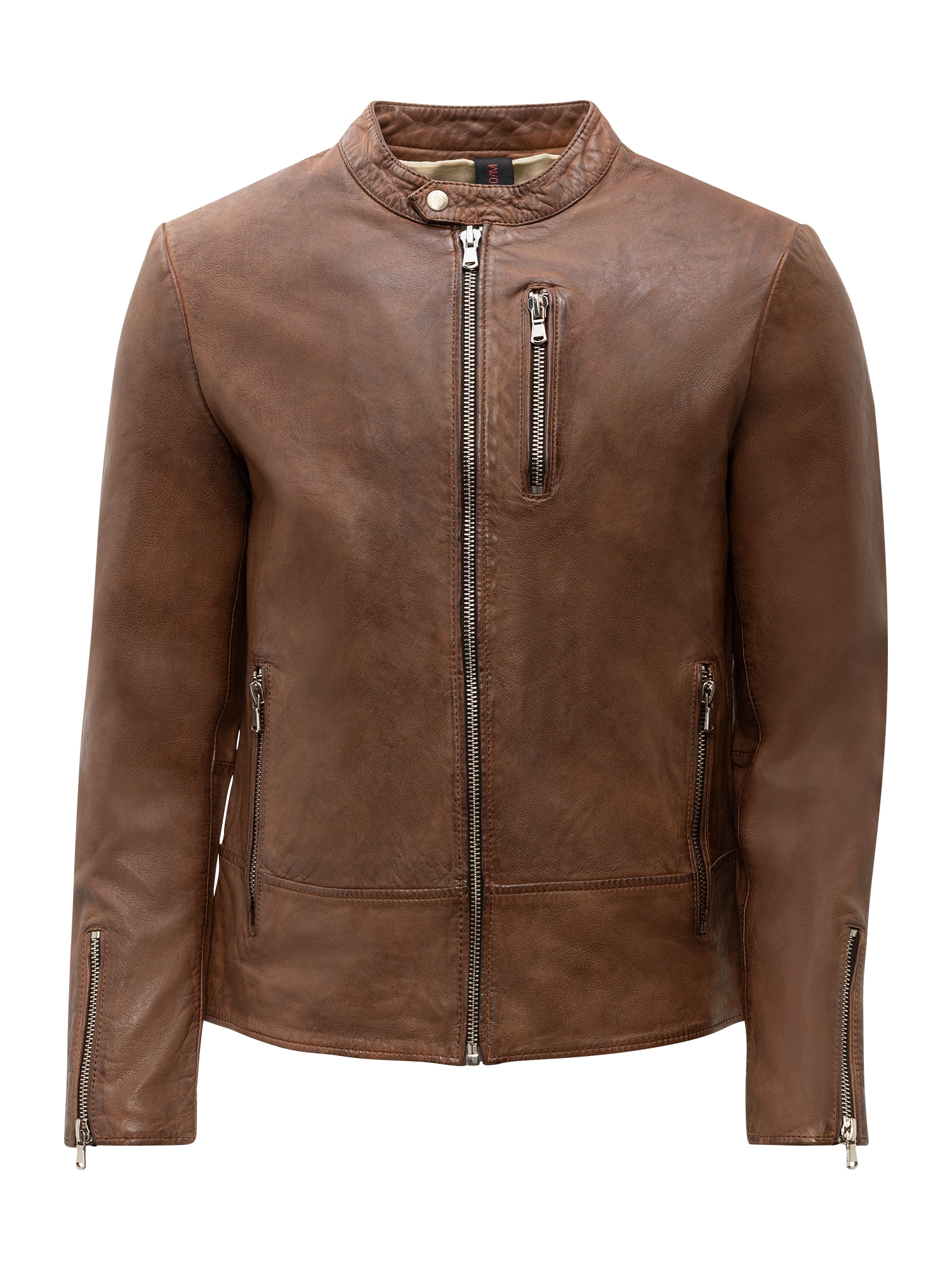 RICANO Bikerjacke "Lederjacke Carlo" Handgefertigt aus echtem Leder