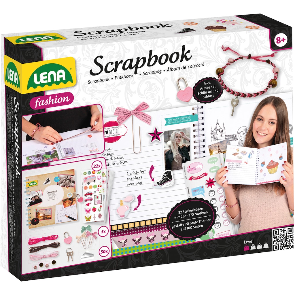 Lena® Kreativset »Scrapbook, groß«