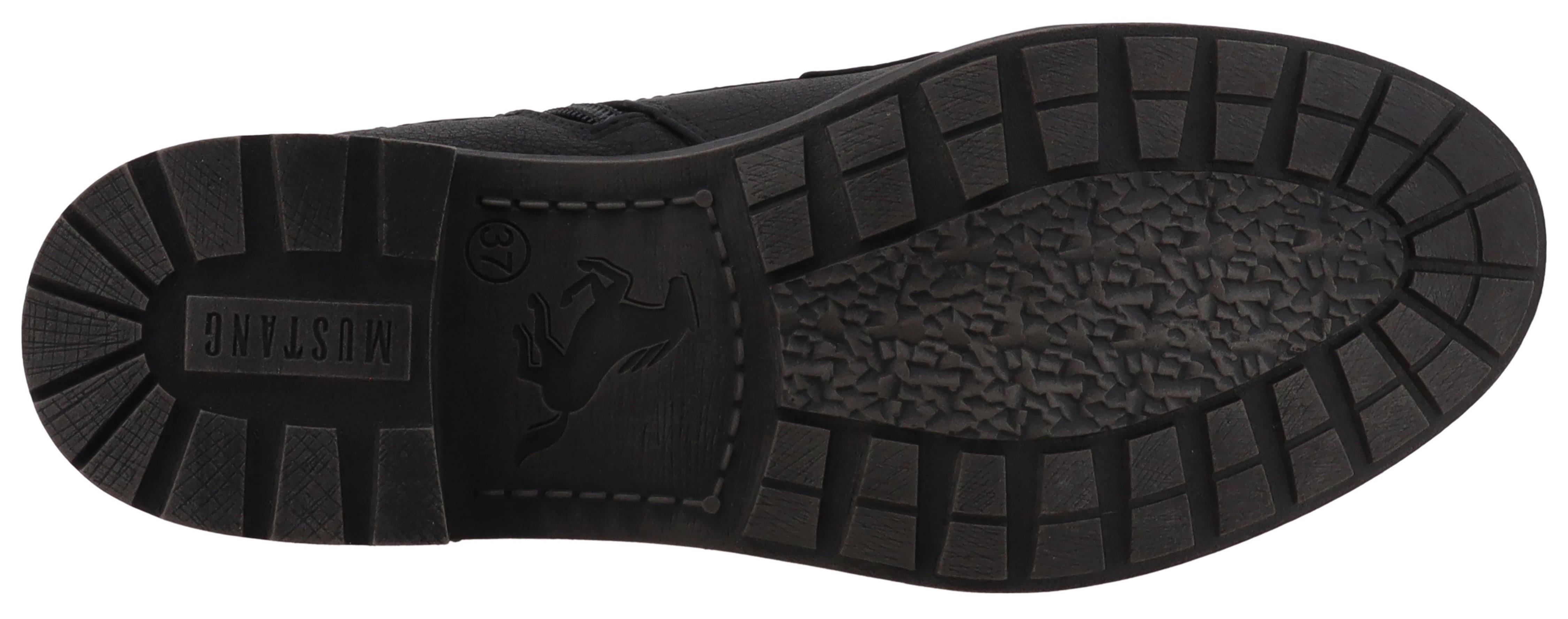 Thumbnail - Mustang Shoes Winterstiefelette "Fabienne" Schnürstiefelette mit Blockabsatz