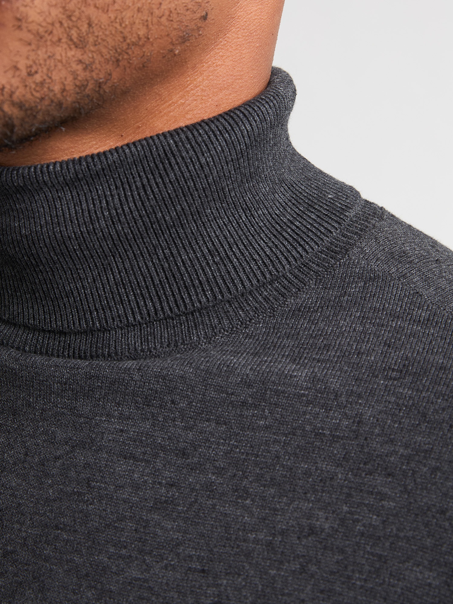 Petrol Industries Rollkragenpullover »Men Knitwear Collar Basi«, Pflegeleichter Materialmix mit Baumwollanteil