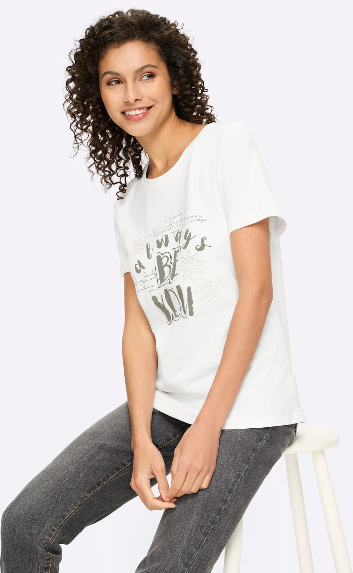 heine T-Shirt »Shirt« 1 tlg.