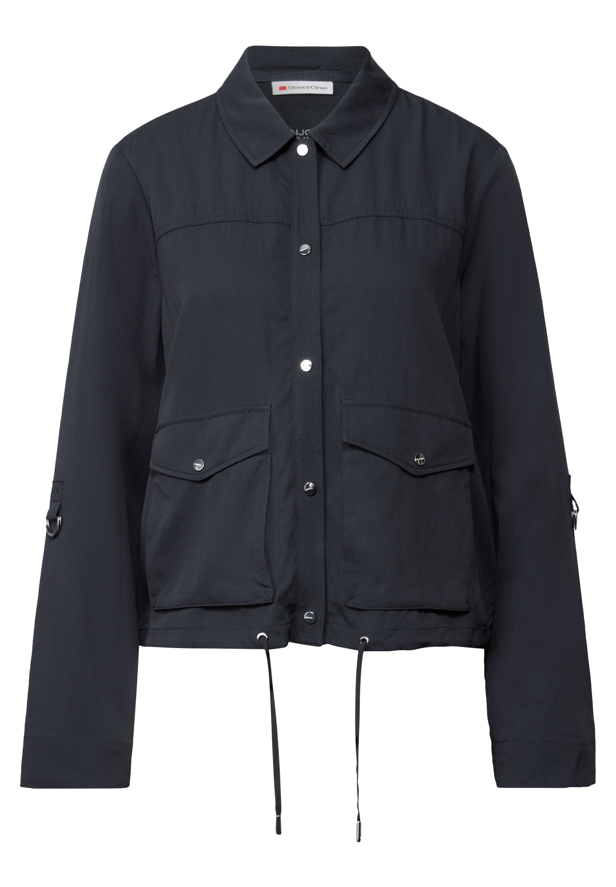 STREET ONE Kurzjacke, ohne Kapuze, mit Knopfleiste