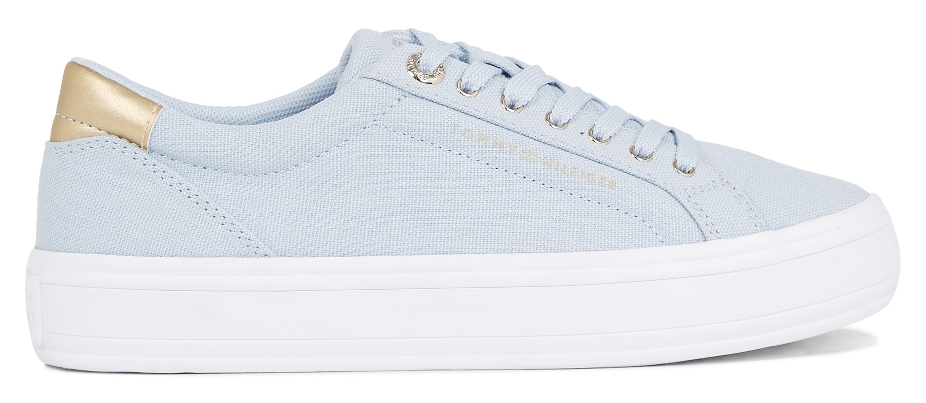 Tommy Hilfiger Plateausneaker »ESSENTIAL VULC CANVAS SNEAKER 