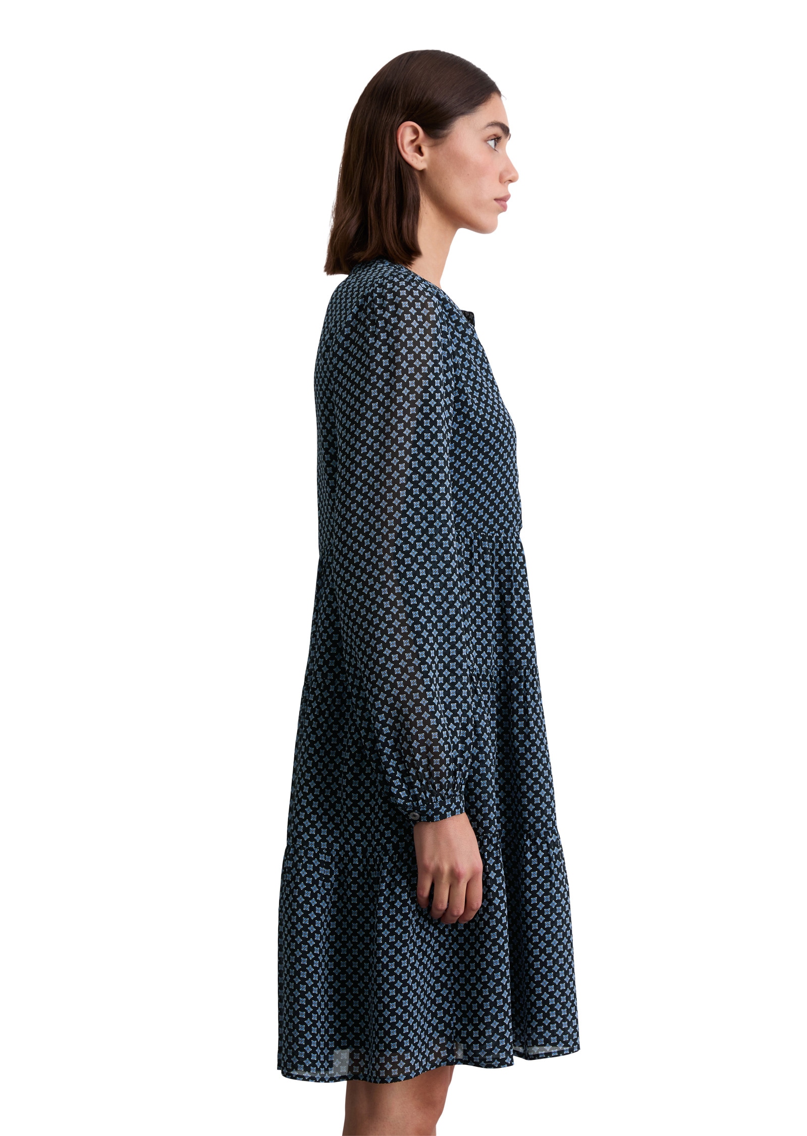 Marc O'Polo Minikleid »aus Viskose-Crêpe«