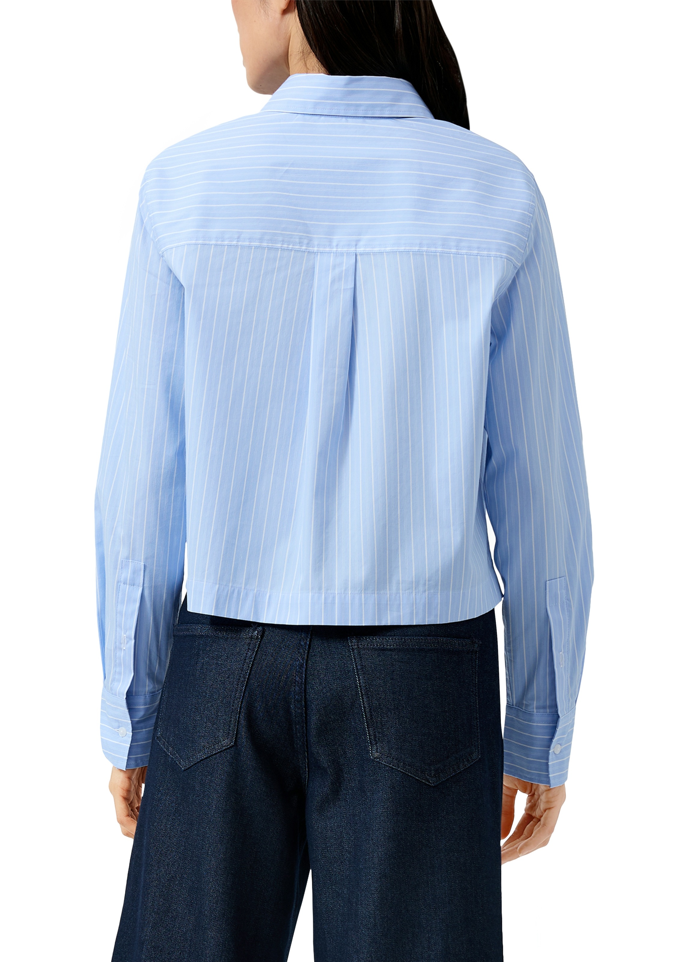 s.Oliver BLACK LABEL Hemdbluse mit Brusttasche günstig online kaufen