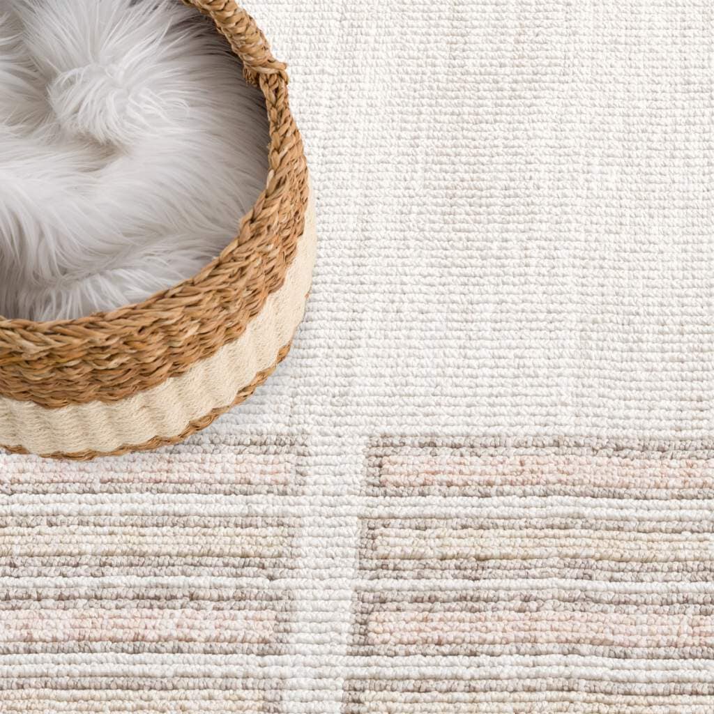 Carpet City Teppich »CLASICO 9068«, rund, 11 mm Höhe, Kurzflor, Hochtief-Muster, Boho, Wohnzimmer