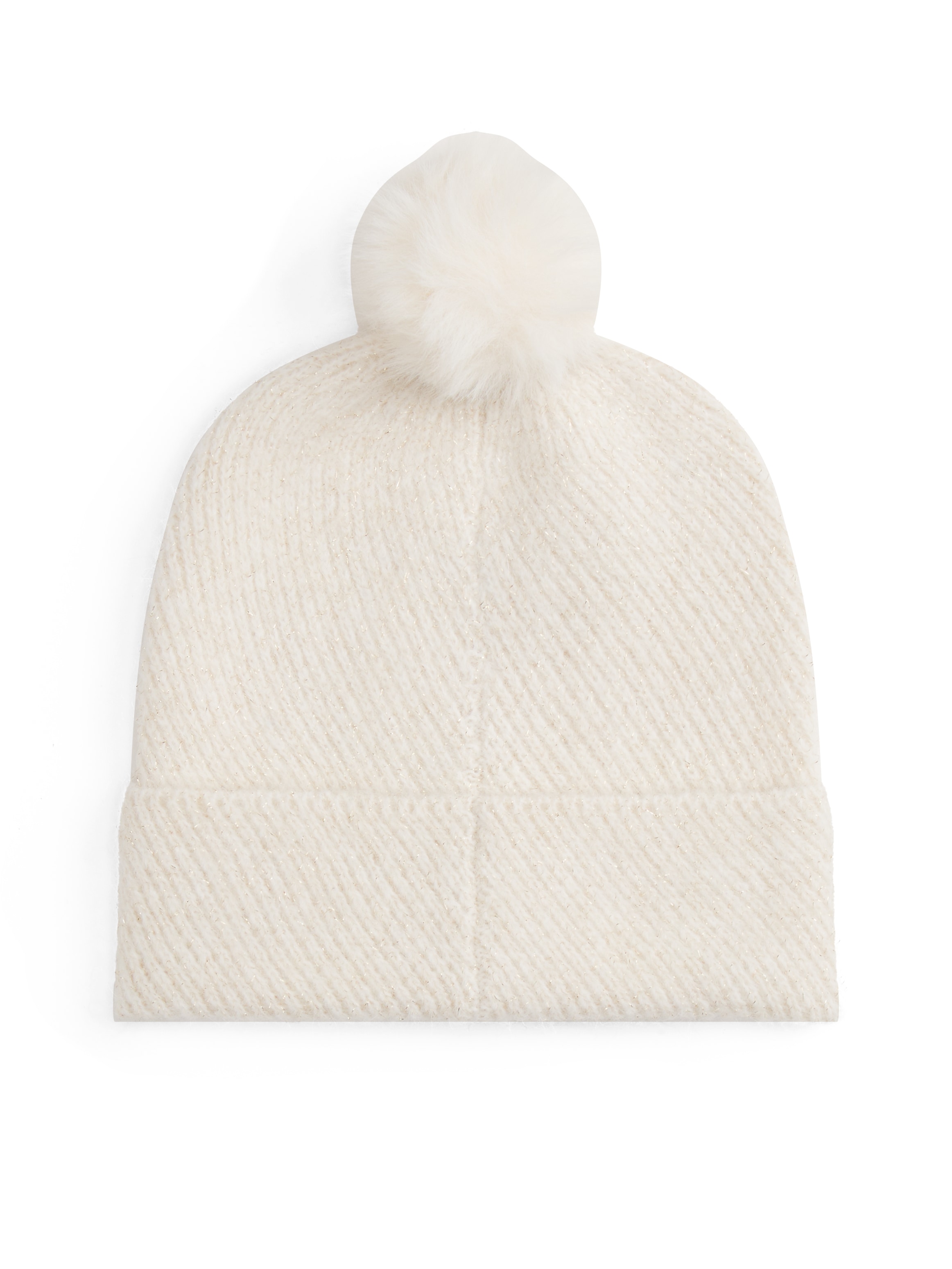 Tommy Hilfiger Bommelmütze »TH POM POM BEANIE LUREX«, Regular fit