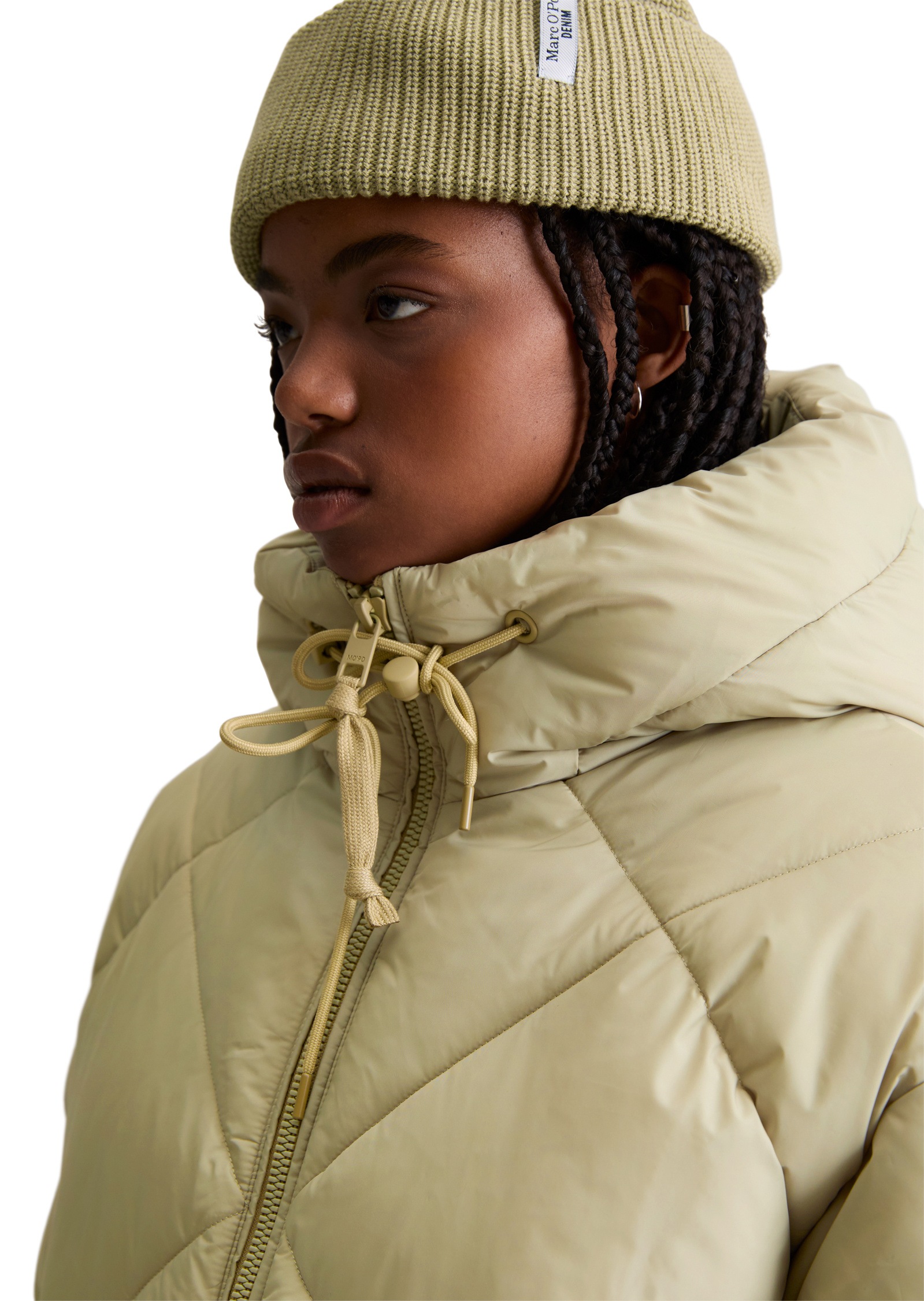 Marc O'Polo Denim Down Coat Women's Artichoke Leaf L 3