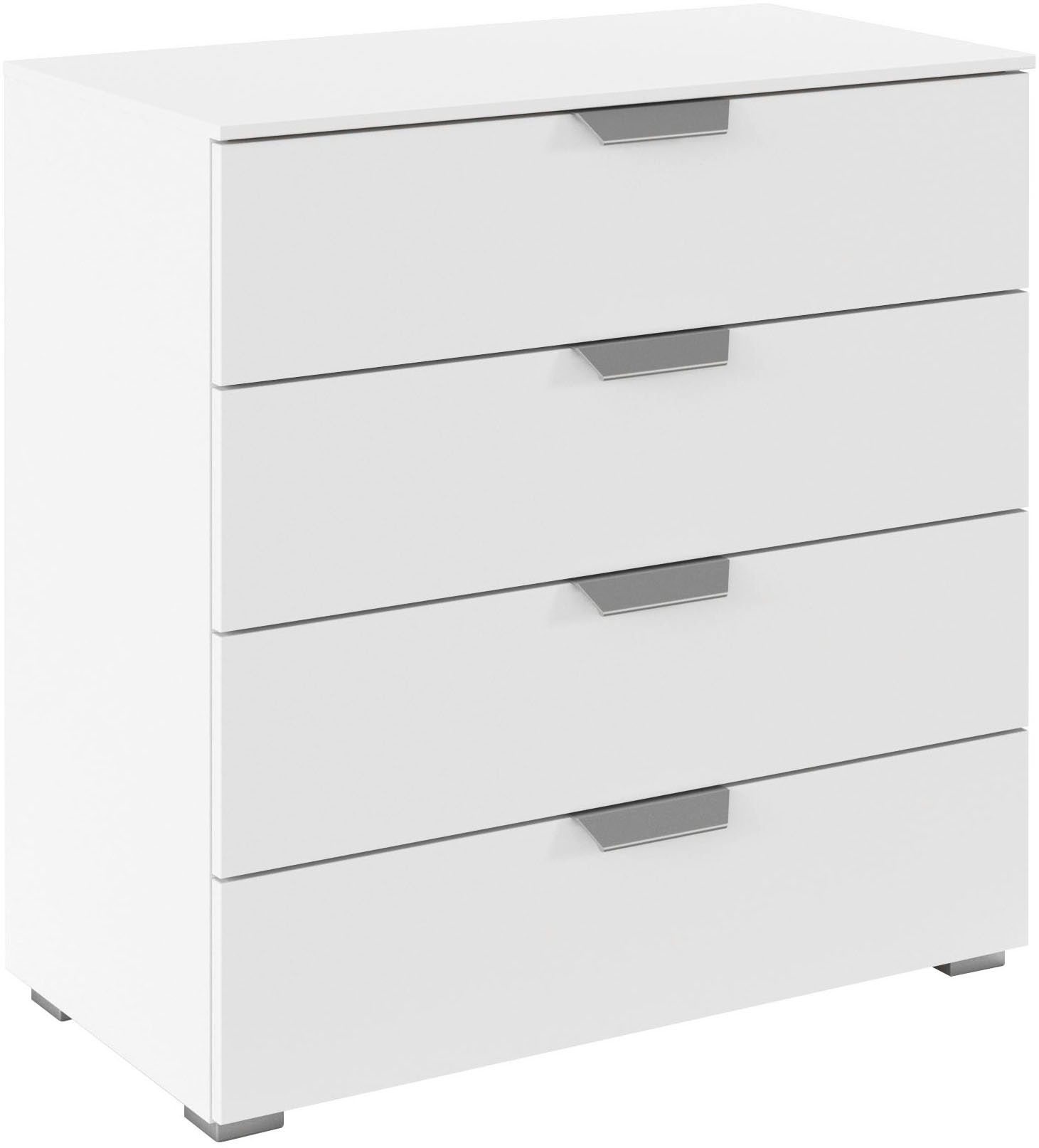 OTTO home 1100000002199 "Kommode Sideboard Schubladenkommode Schlafzimmerkommode ORIAS" Breite 80 cm, mit eleganter Dekor- oder Hochglanzfront, vier große und geräumige Schubladen mit viel Stauraum MADE IN GERMANY