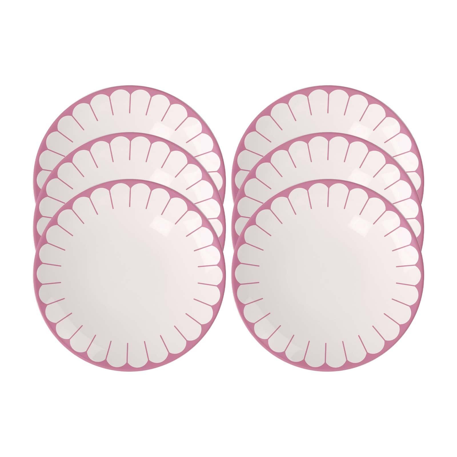 Villeroy & Boch Frühstücksteller "Frühstücksteller Fleur Couleur ø 21,2 cm 6er Set"