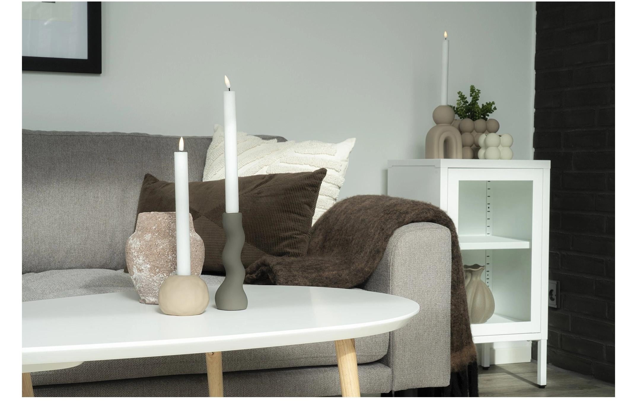 House Nordic Dekokissen »Albany 45 x 45 cm, Weiss«