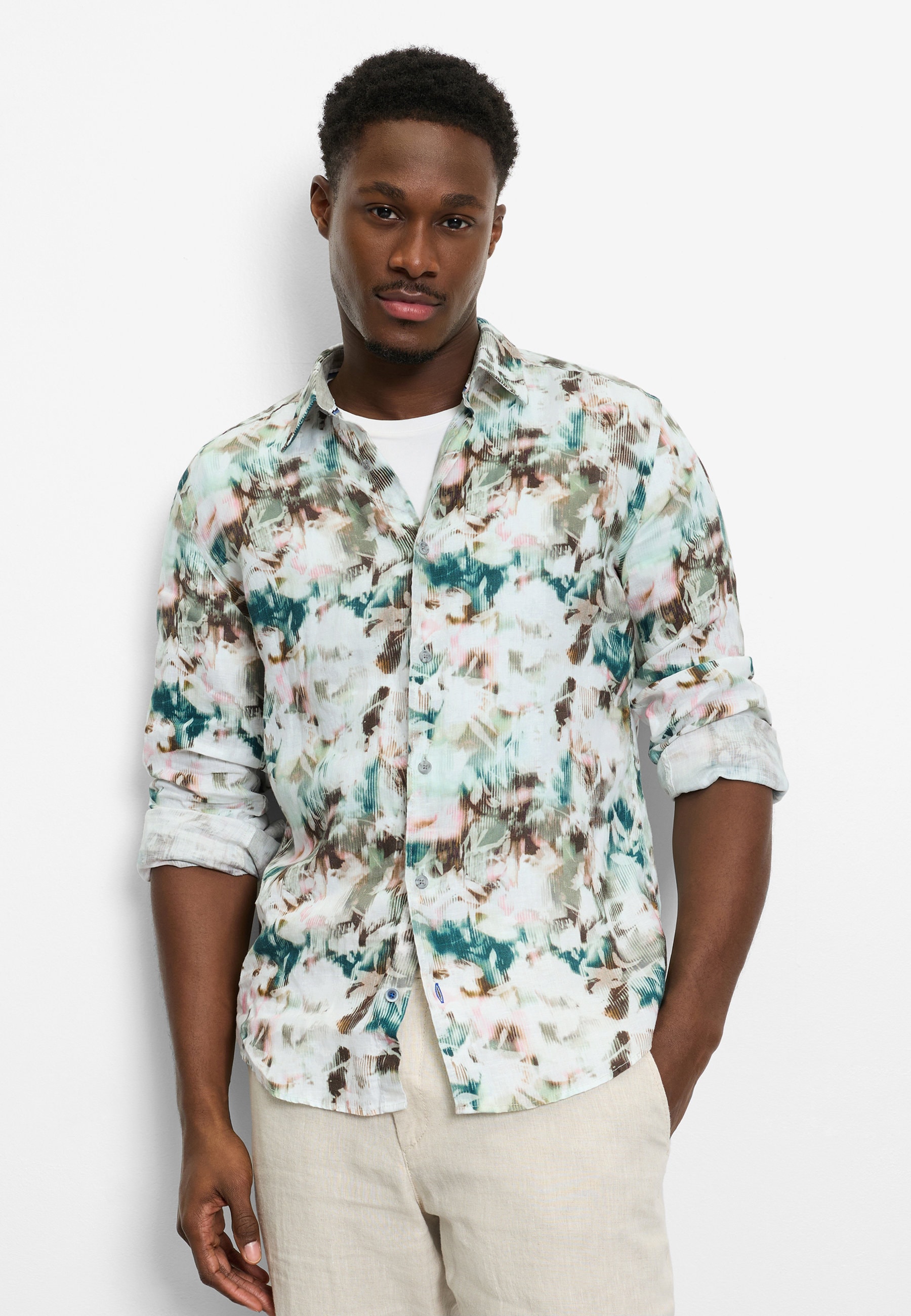 OLYMP Langarmhemd "OLYMP Casual, regular fit, Kent" günstig online kaufen