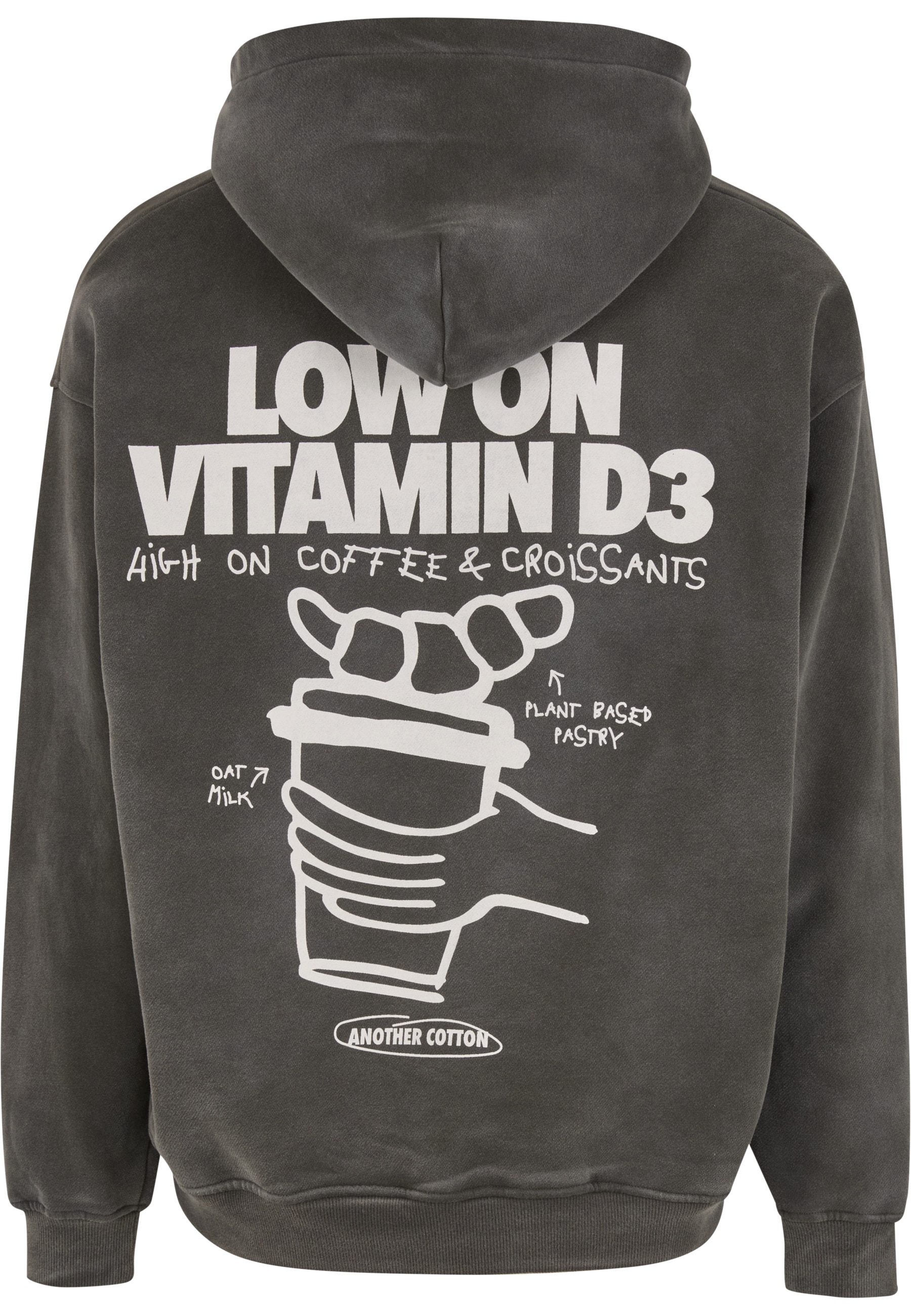 Another Cotton Lab Kapuzensweatshirt »Another Cotton Lab Vitamin D3 Washed Hoodie«, 1
