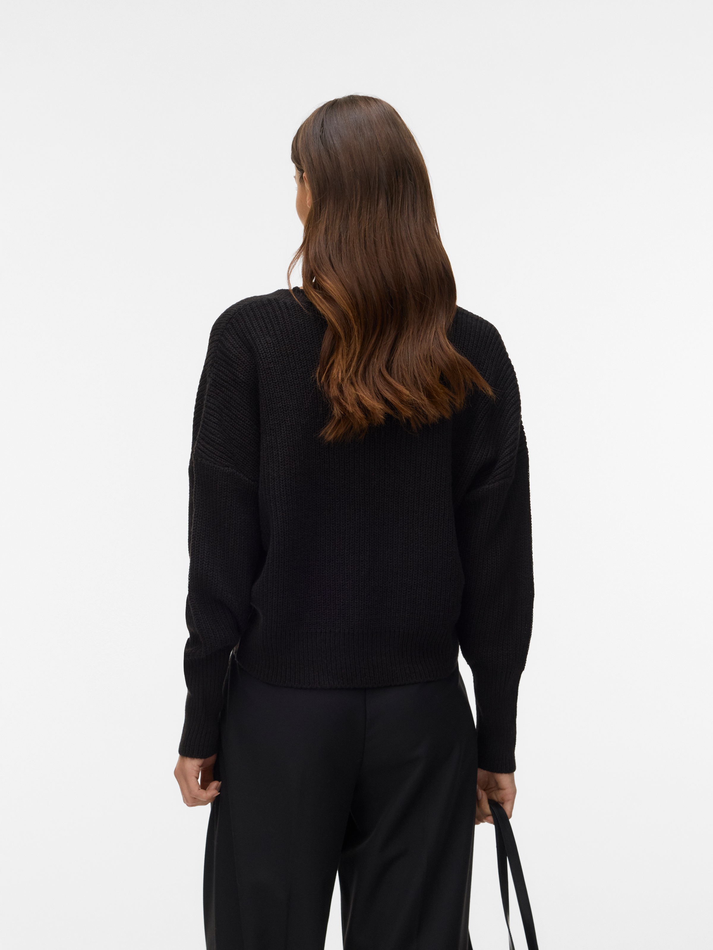 Vero Moda Strickjacke "VMLEALIGHT LS V-NECK JEWEL CARDIGAN NOOS" mit tiefem günstig online kaufen