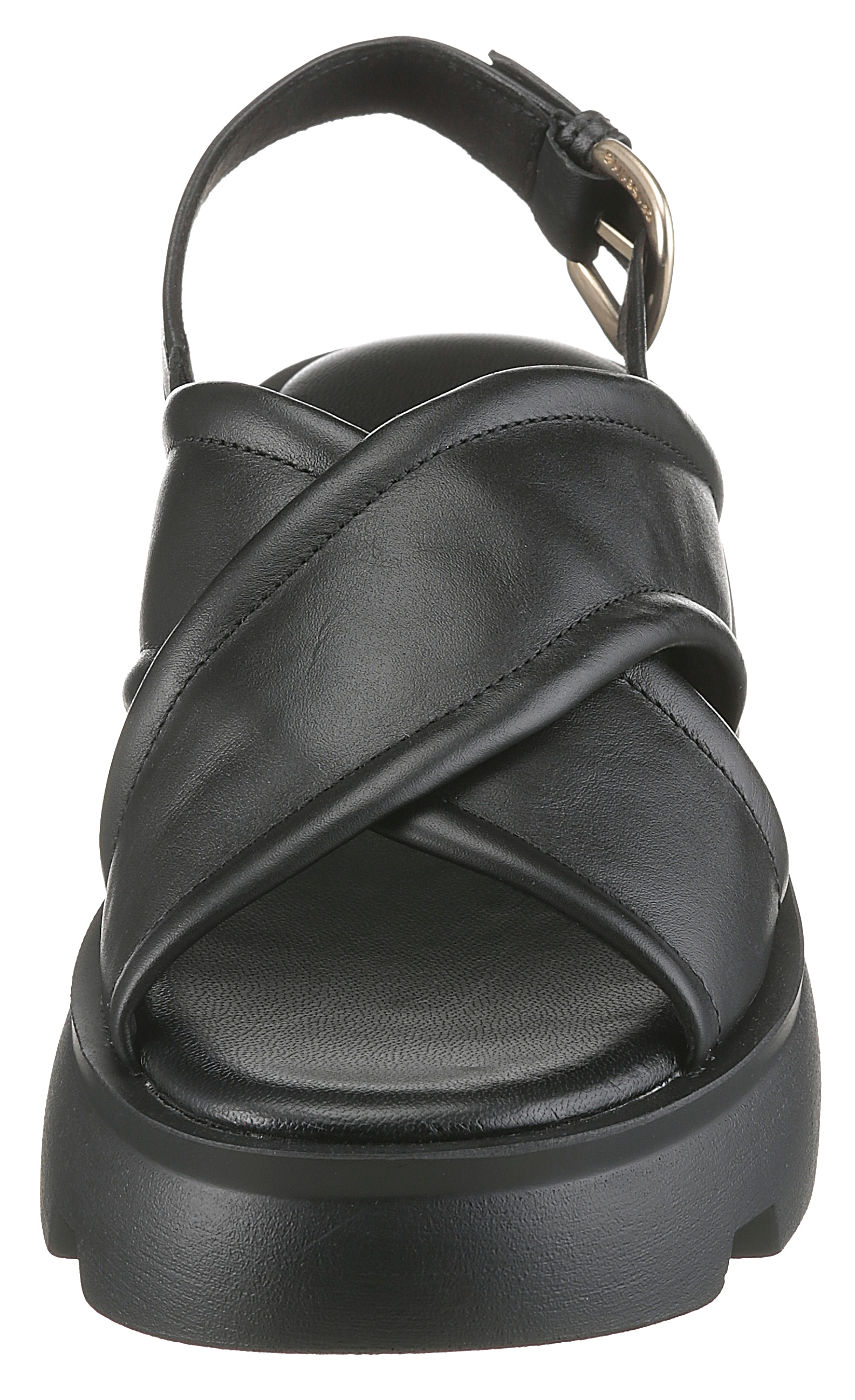 Gabor Sandalette »YORK«, Plateau, Riemchensandale, Sommerschuh in trendigem Look, G-Weite