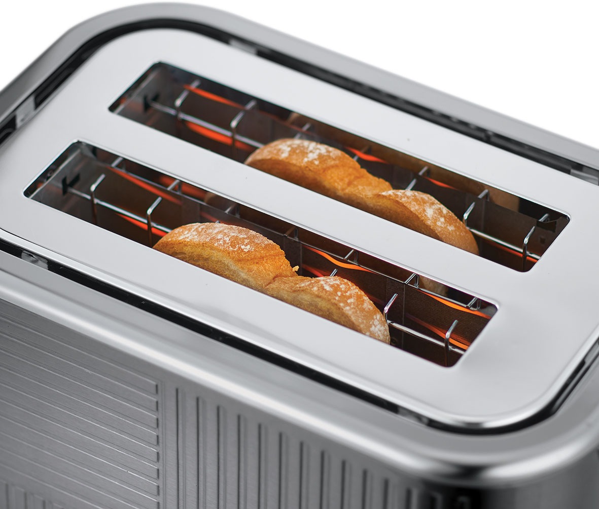 RUSSELL HOBBS Toaster »Geo Steel 25250-56«, 2 kurze Schlitze, 1640 W