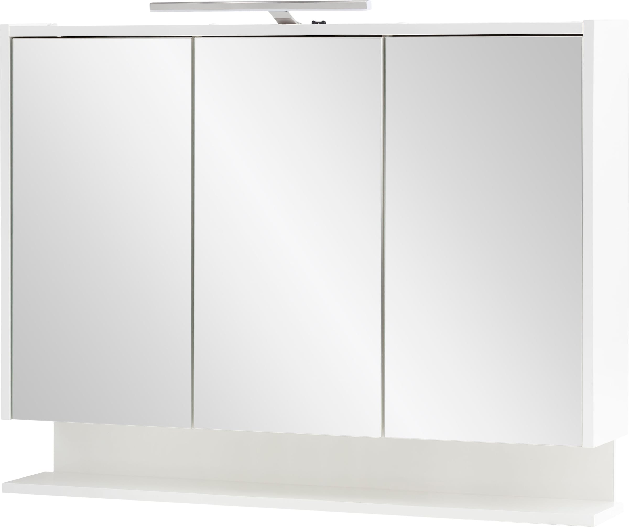 welltime Spiegelschrank "List, Spiegelschrank, Made in Germany, B: 93,5 cm" Solide Verarbeitung - Dieses Produkt ist in Deutschland gefertigt