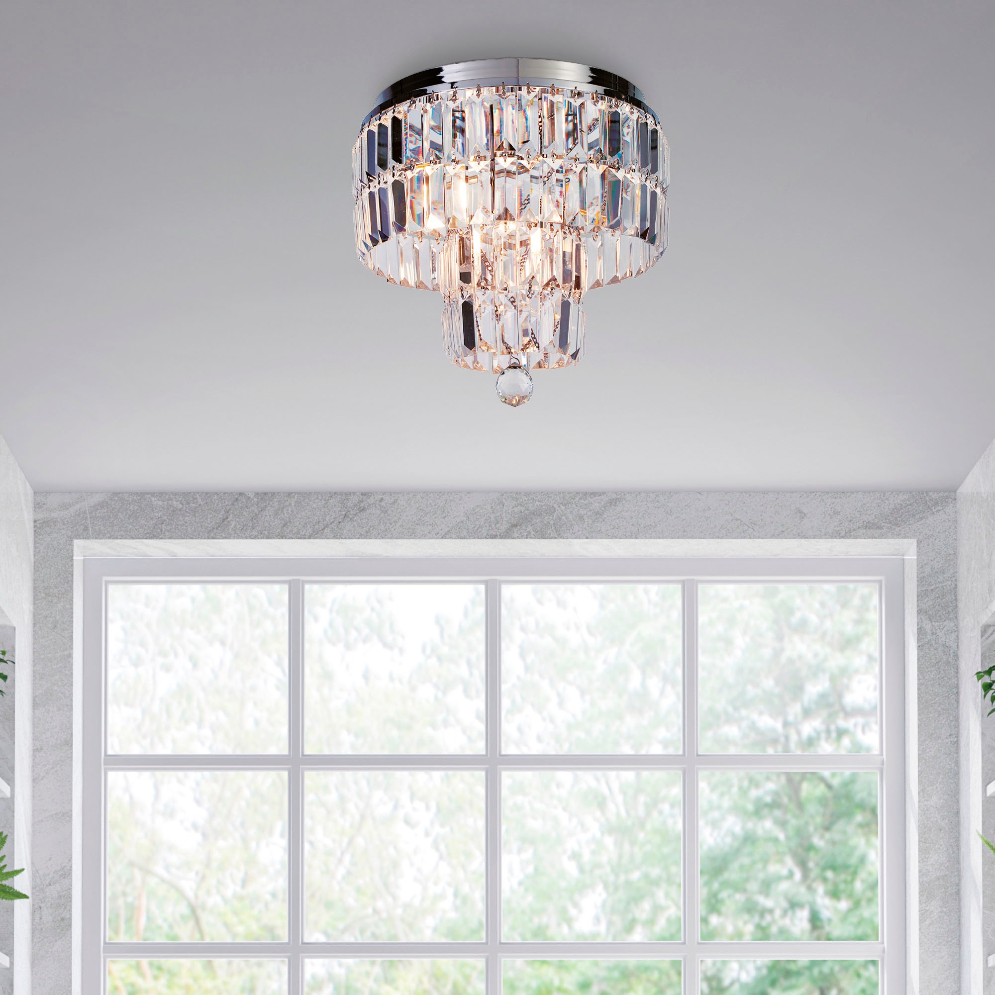 Searchlight Deckenleuchte »Empire 4Lt Flush« E14 1 Stk.