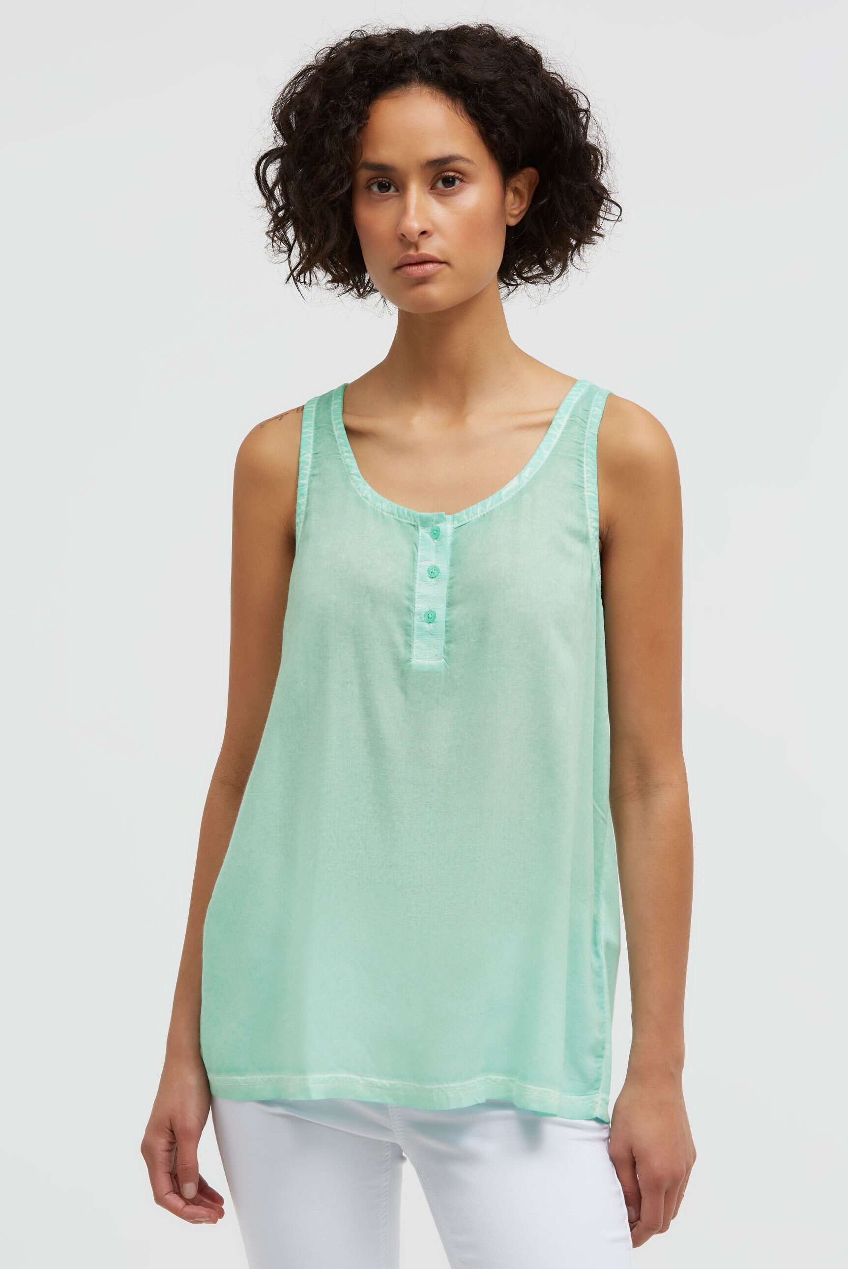 SOCCX Tanktop mit Baumwolle