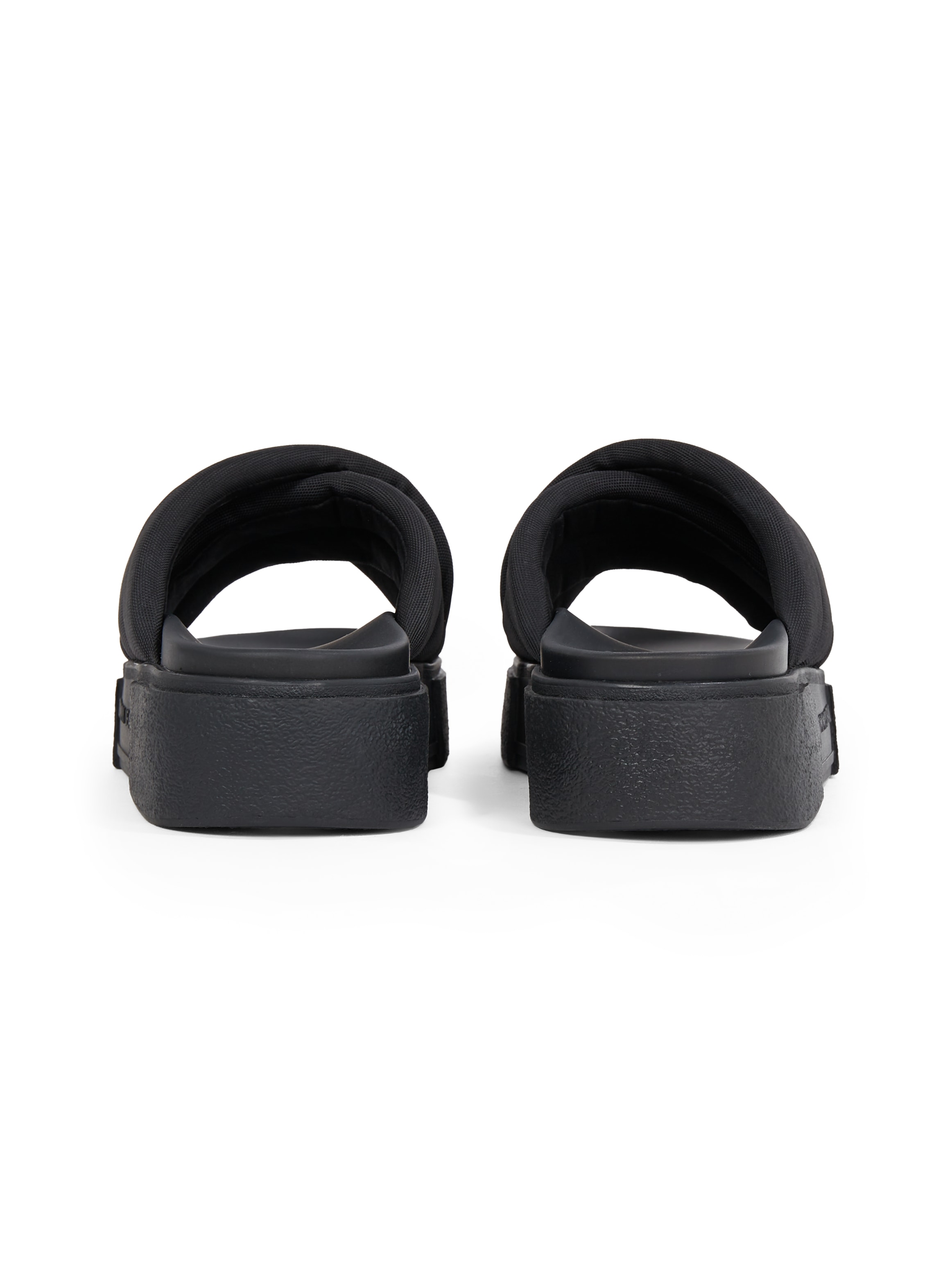Tommy Jeans Pantolette »TJW FLATFORM SANDAL«, Plateau, Sommerschuh, Schlüpfschuh mit wattierten Bandagen