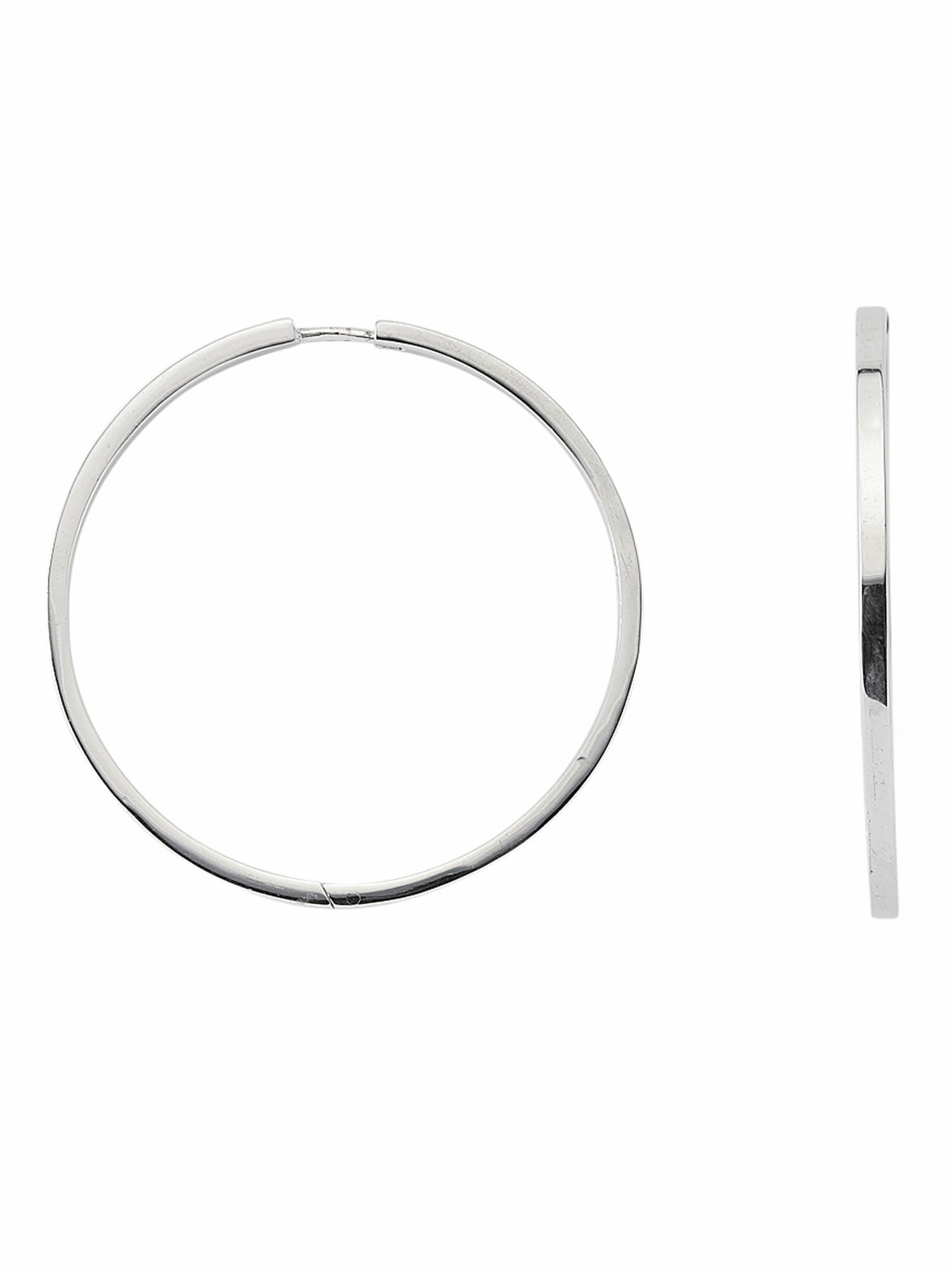 Adelia´s Paar Ohrhänger »925 Silber Ohrringe Creolen Ø 42,6 mm«,  Silberschmuck für Damen bestellen | BAUR